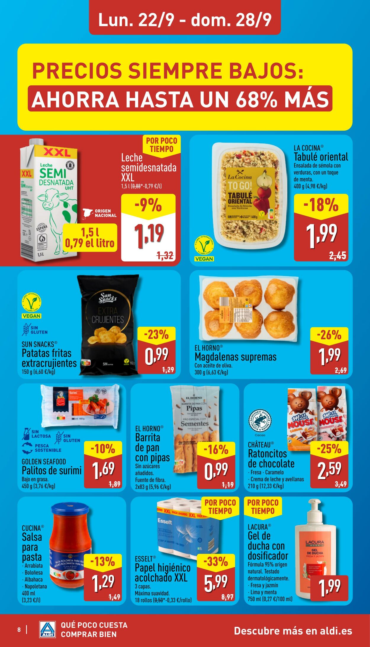 Folleto Aldi 22.09.2025 - 28.09.2025