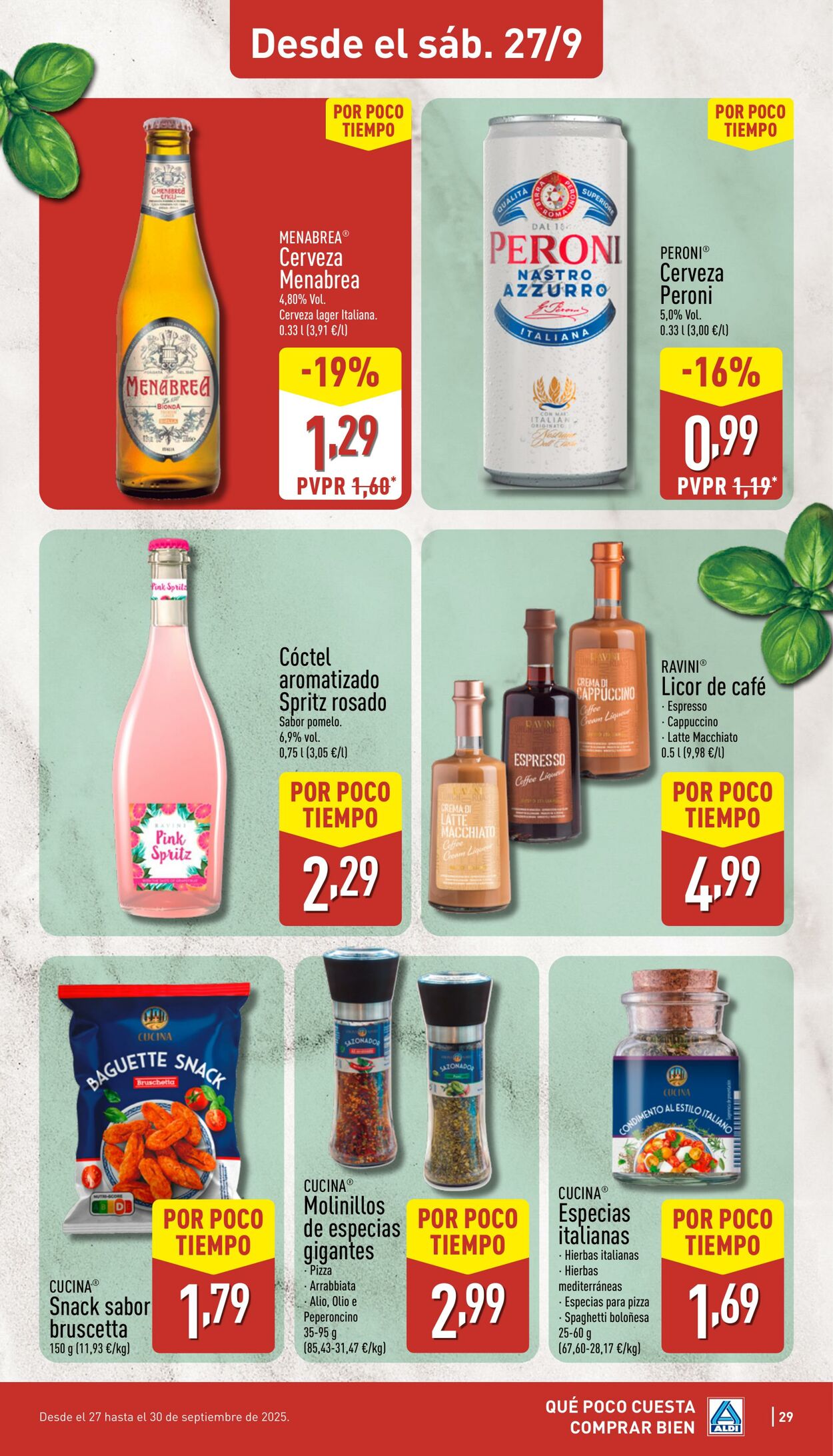 Folleto Aldi 22.09.2025 - 28.09.2025