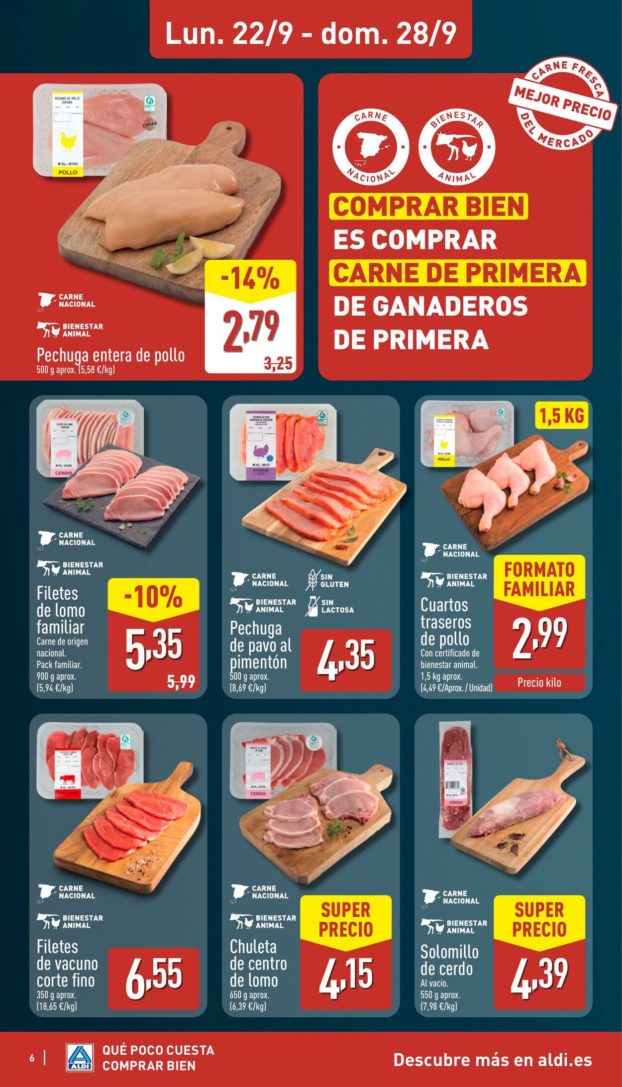 Folleto Aldi 22.09.2025 - 28.09.2025