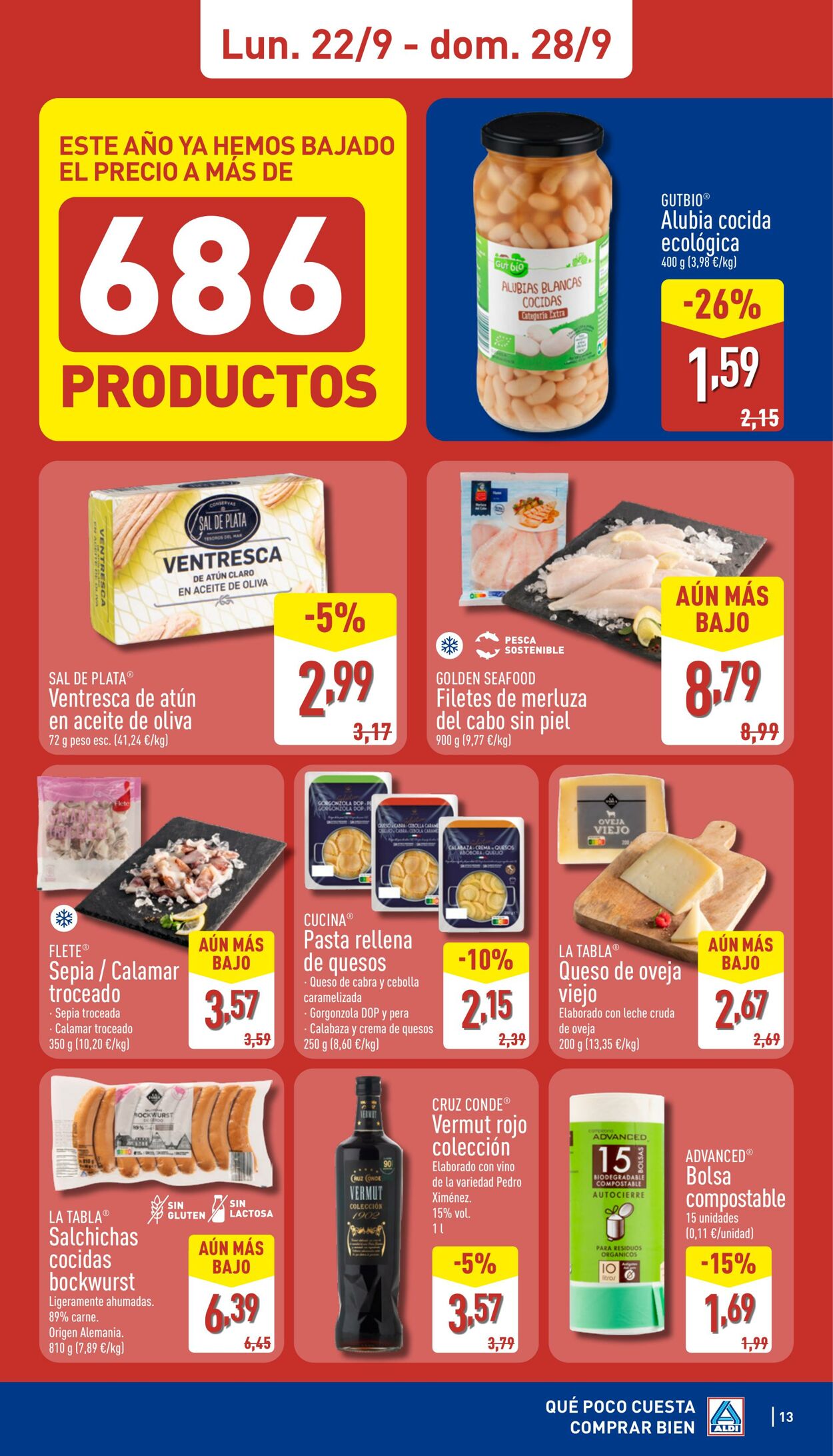 Folleto Aldi 22.09.2025 - 28.09.2025