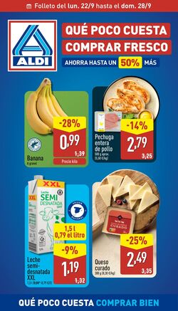 Folleto Aldi 22.09.2025 - 28.09.2025