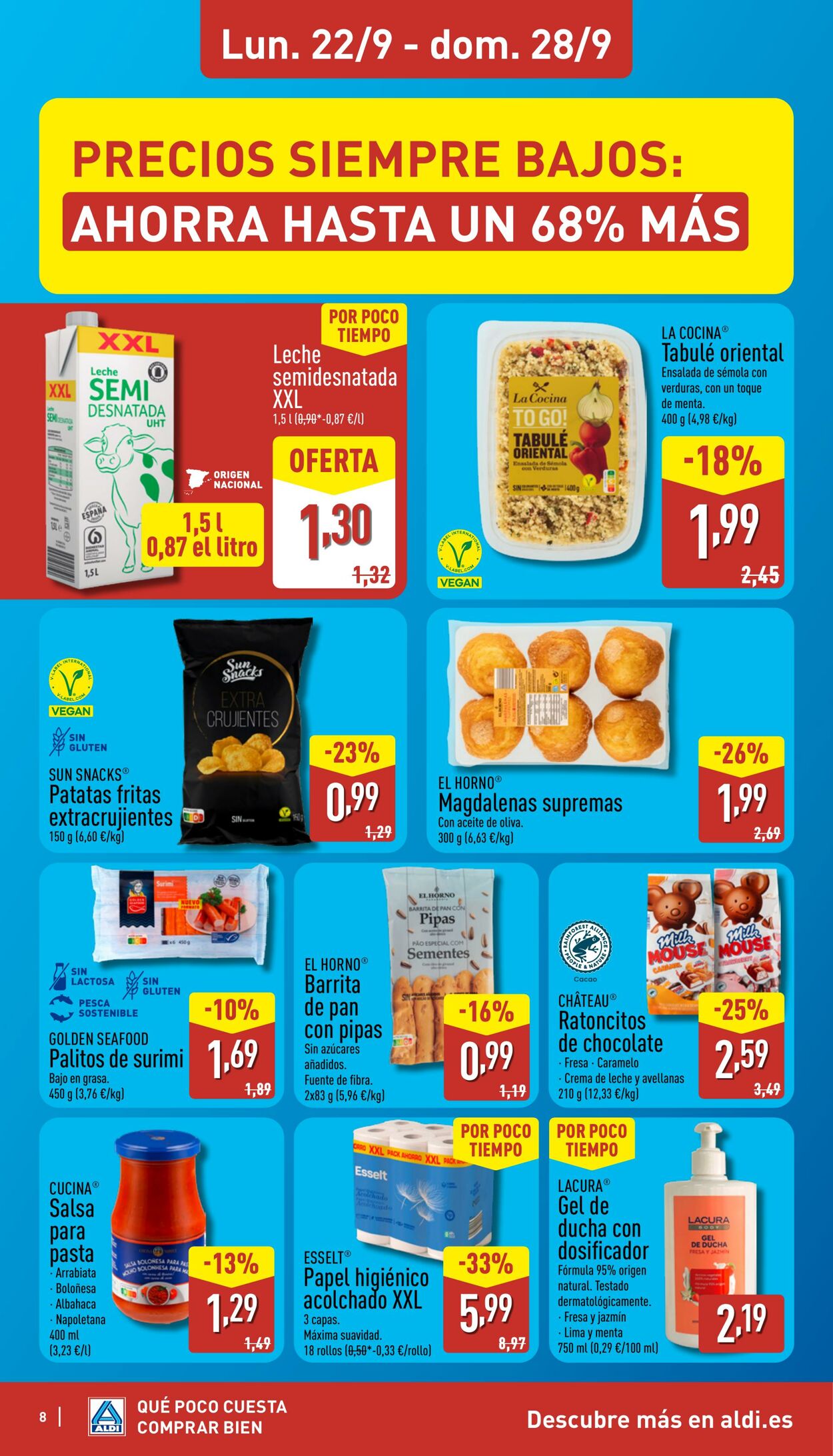 Folleto Aldi 22.09.2025 - 28.09.2025