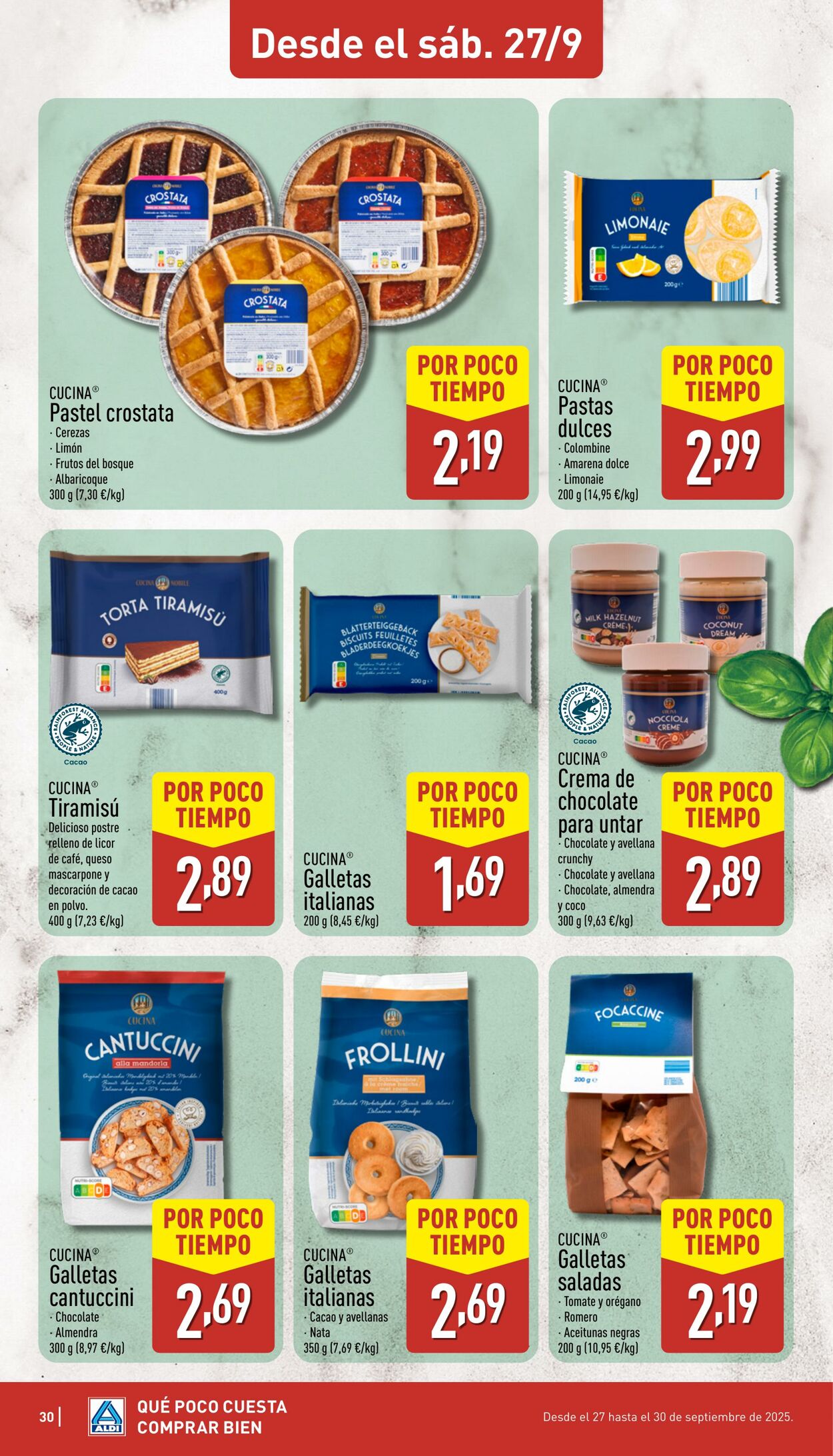 Folleto Aldi 22.09.2025 - 28.09.2025