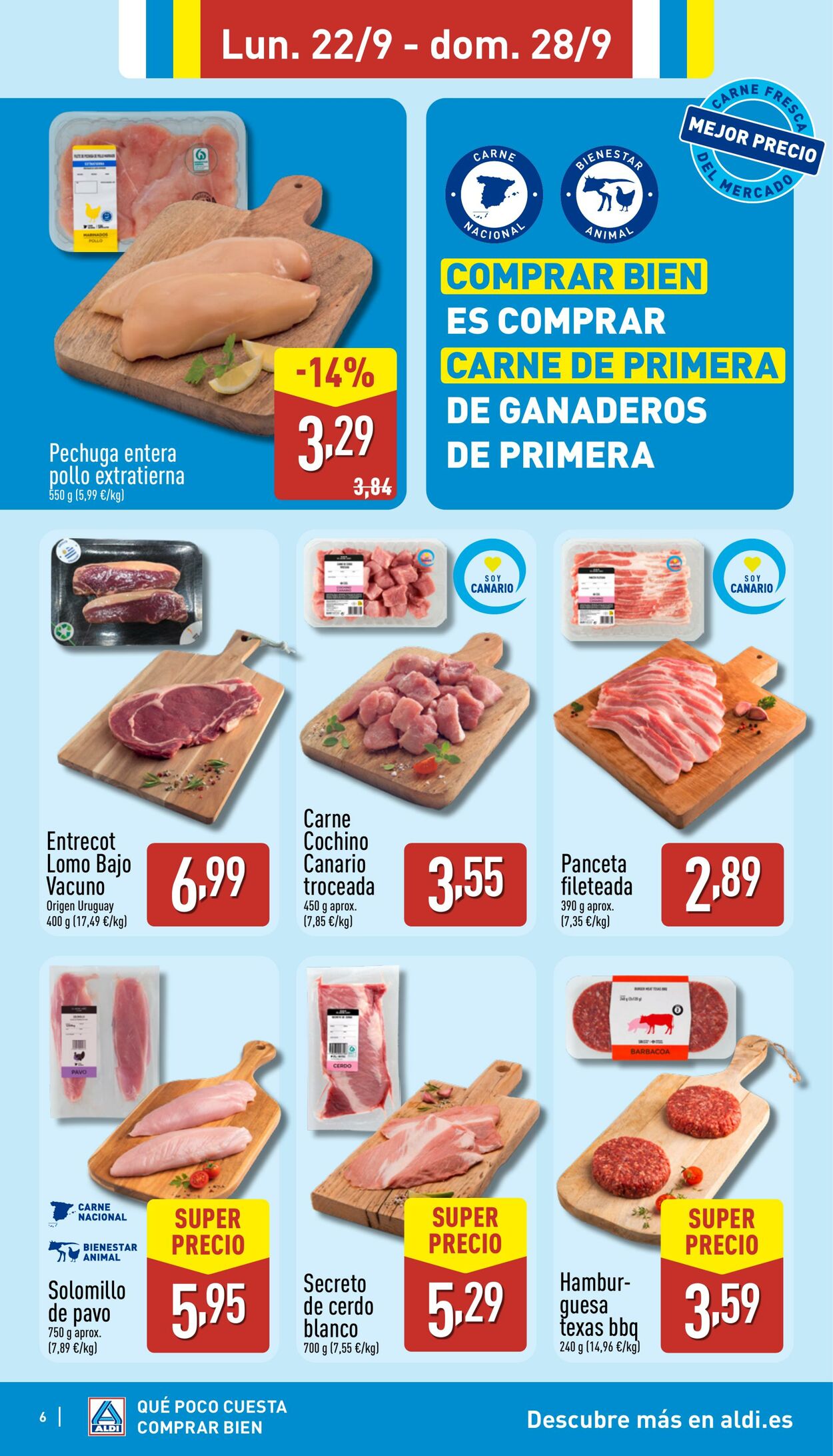 Folleto Aldi 22.09.2025 - 28.09.2025