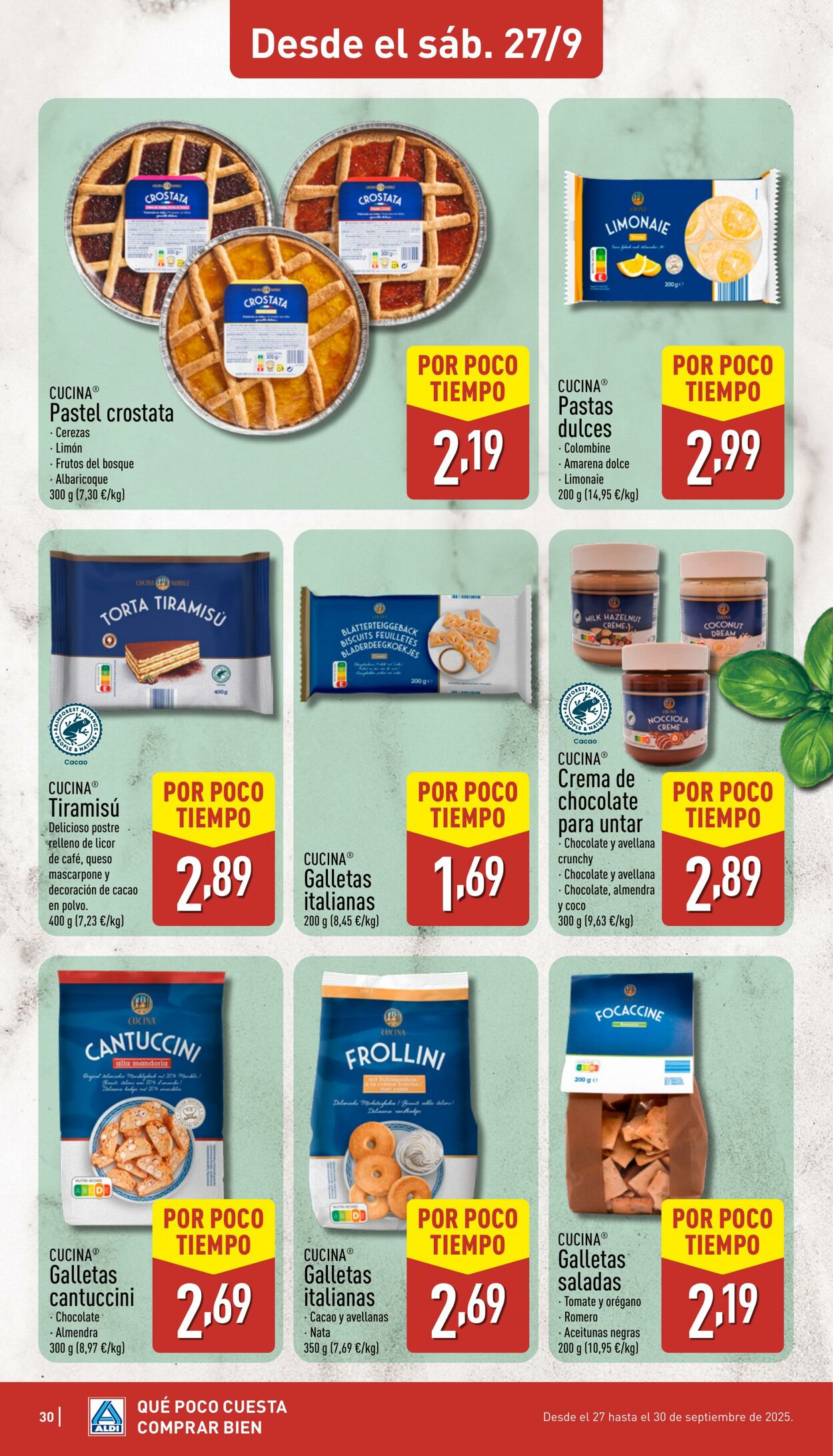 Folleto Aldi 22.09.2025 - 28.09.2025