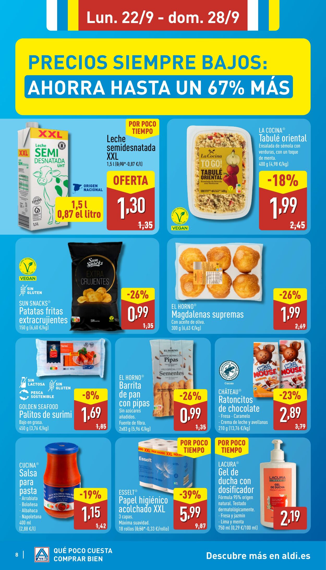 Folleto Aldi 22.09.2025 - 28.09.2025
