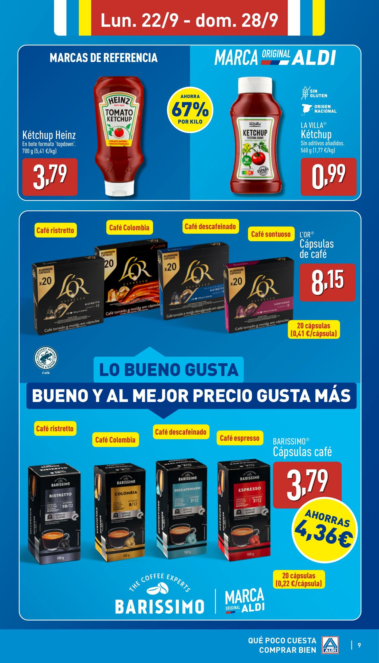 Folleto Aldi 22.09.2025 - 28.09.2025