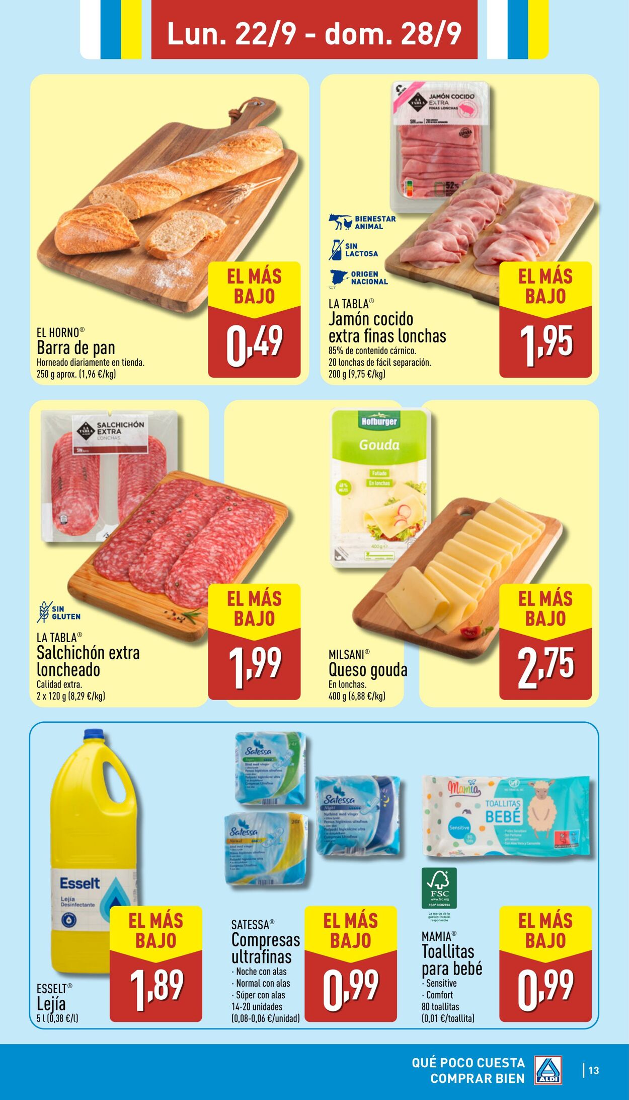 Folleto Aldi 22.09.2025 - 28.09.2025