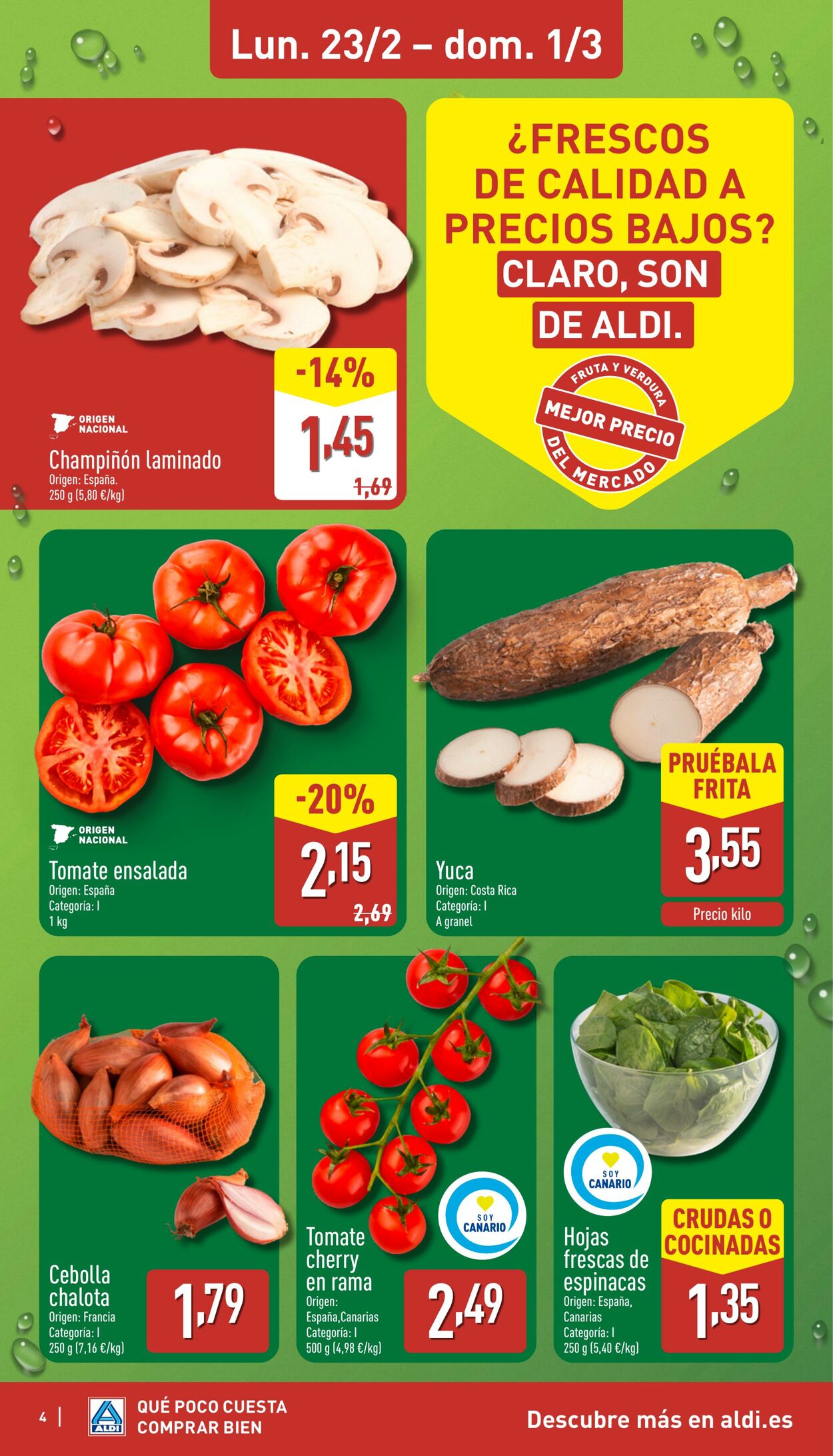 Folleto Aldi 23.02.2026 - 01.03.2026
