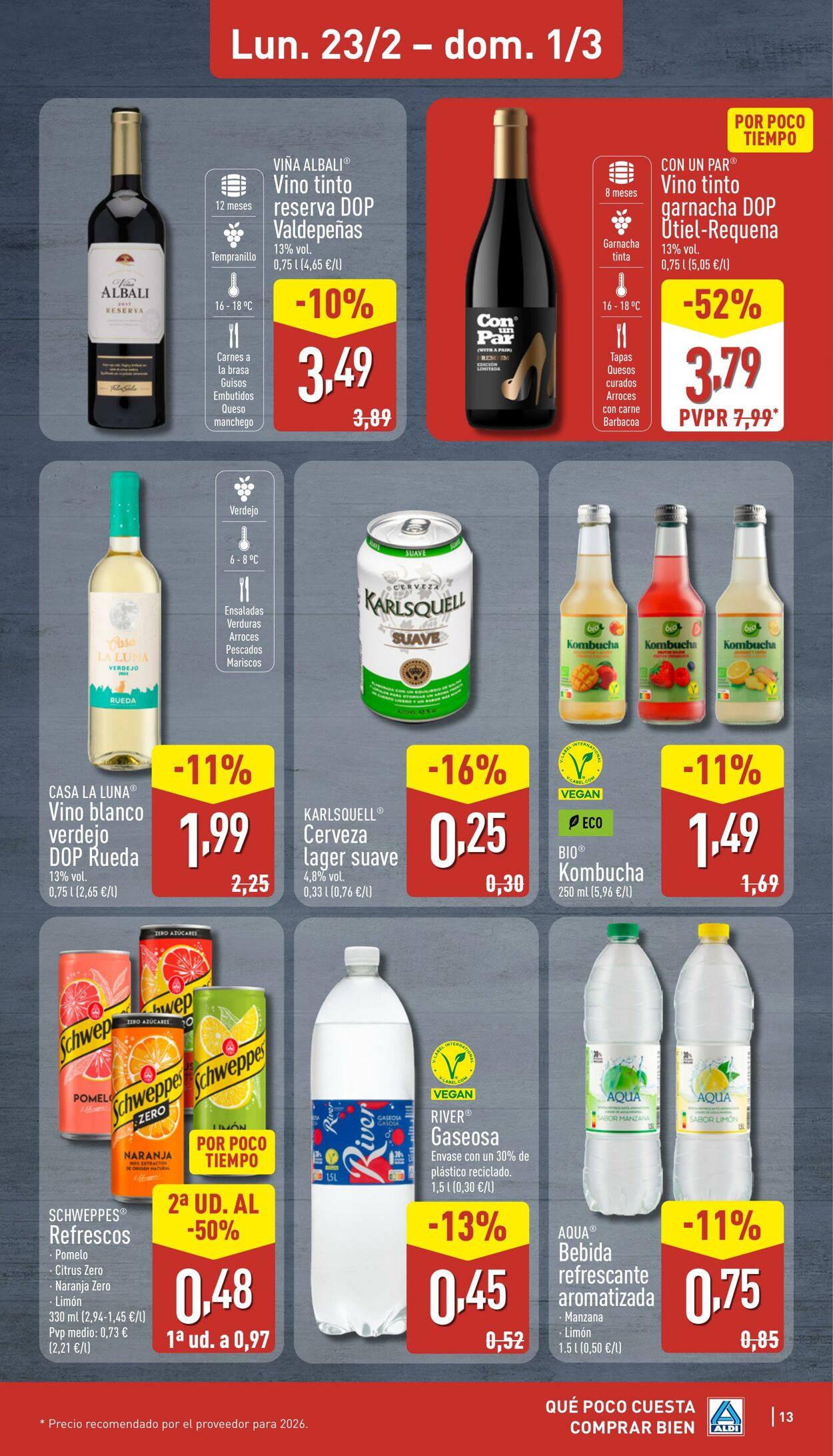 Folleto Aldi 23.02.2026 - 01.03.2026