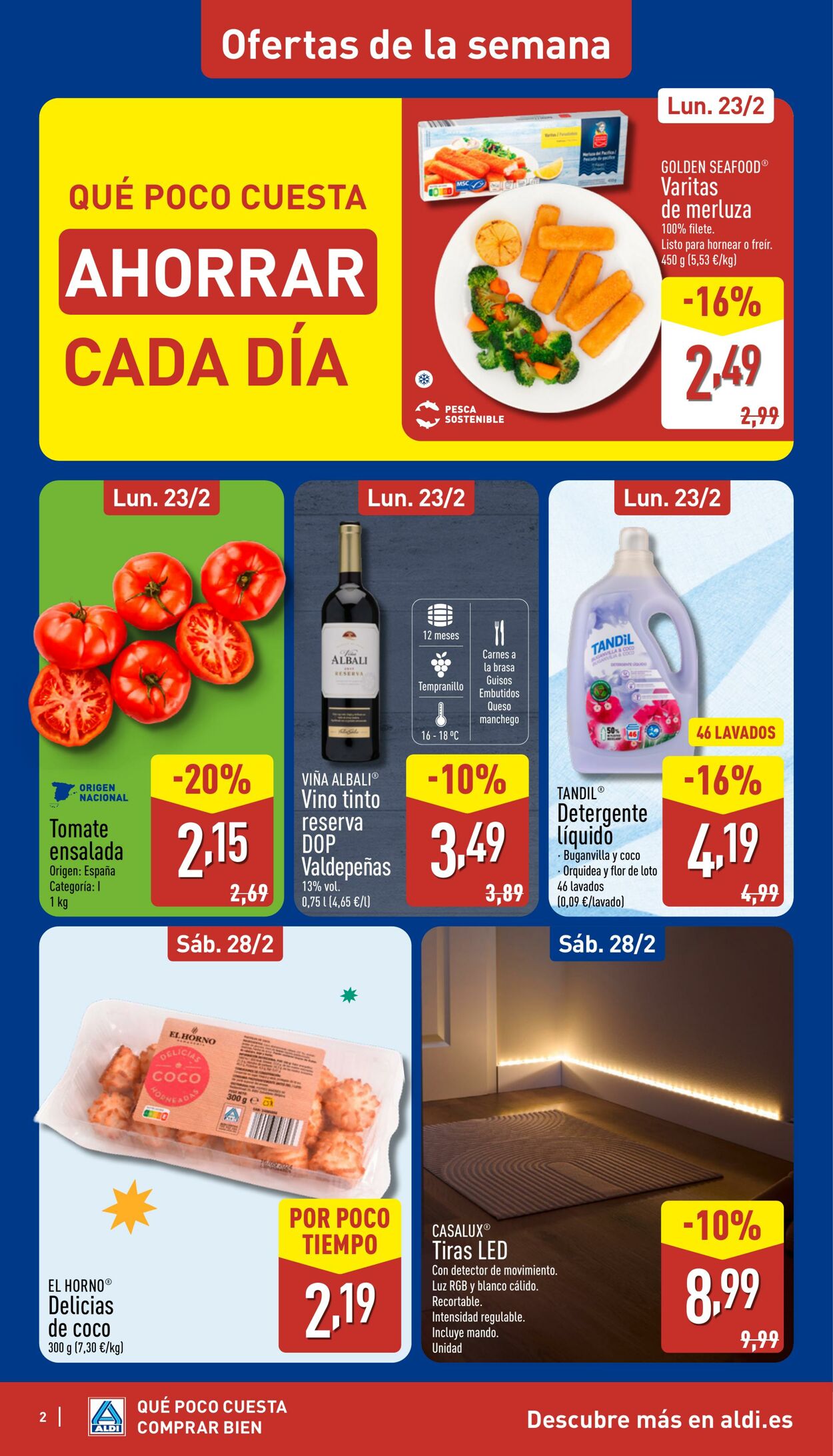 Folleto Aldi 23.02.2026 - 01.03.2026