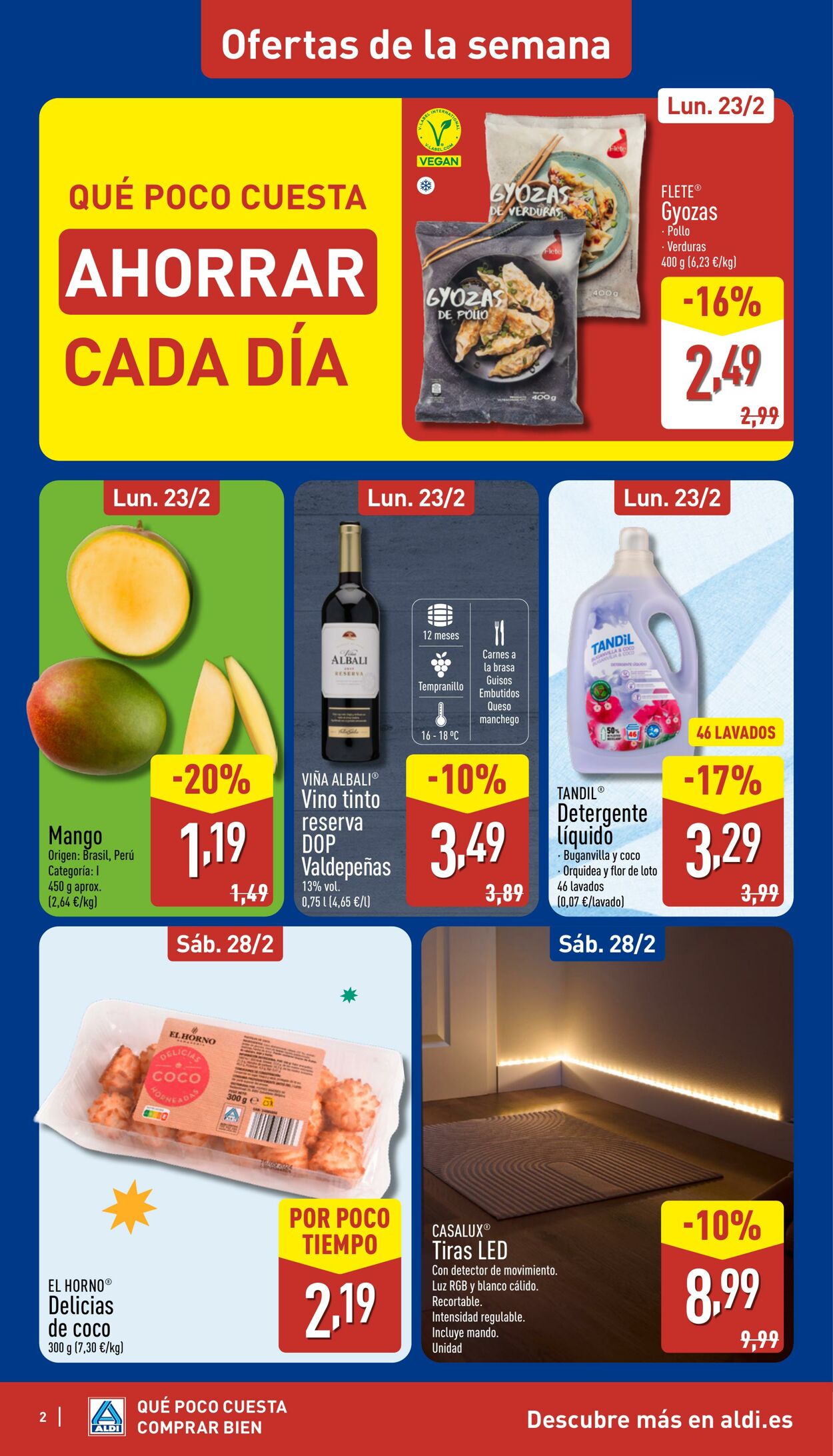 Folleto Aldi 23.02.2026 - 01.03.2026