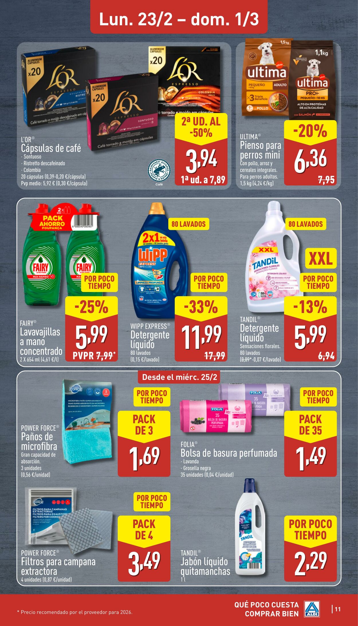 Folleto Aldi 23.02.2026 - 01.03.2026