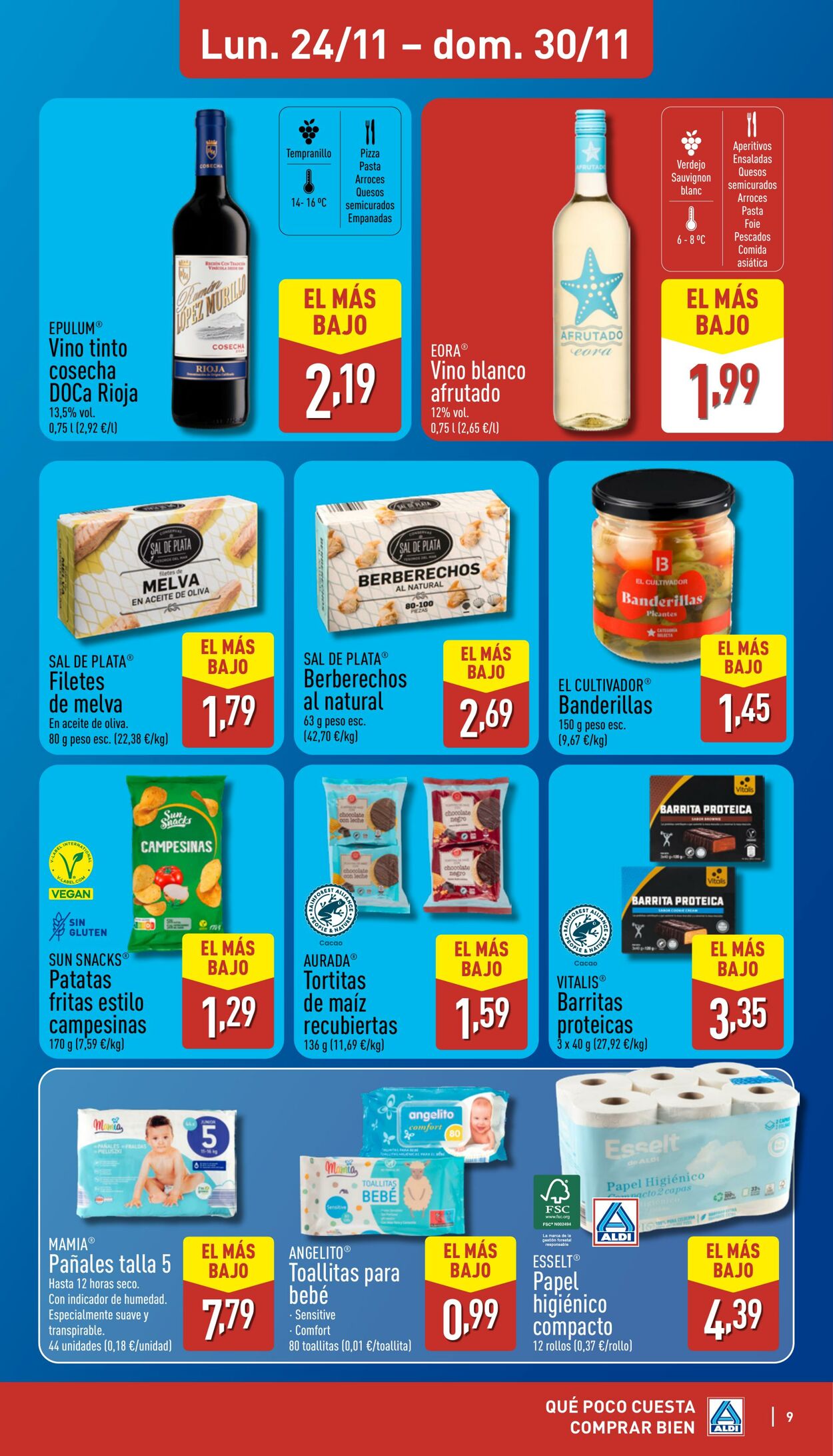 Folleto Aldi 24.11.2025 - 30.11.2025