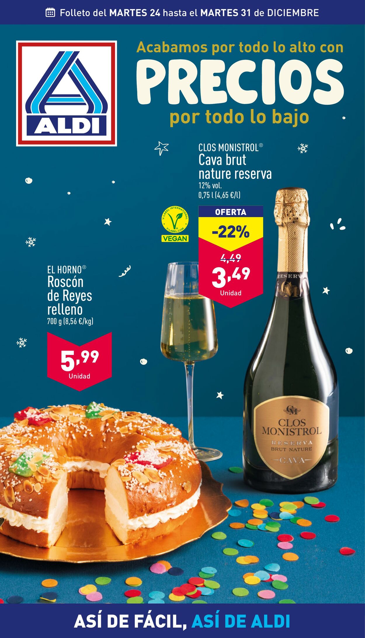 Folleto Aldi - Folleto semanal - Nuestras ofertas del 24 al 31 de diciembre - ALDI 24 dic., 2024 - 31 dic., 2024