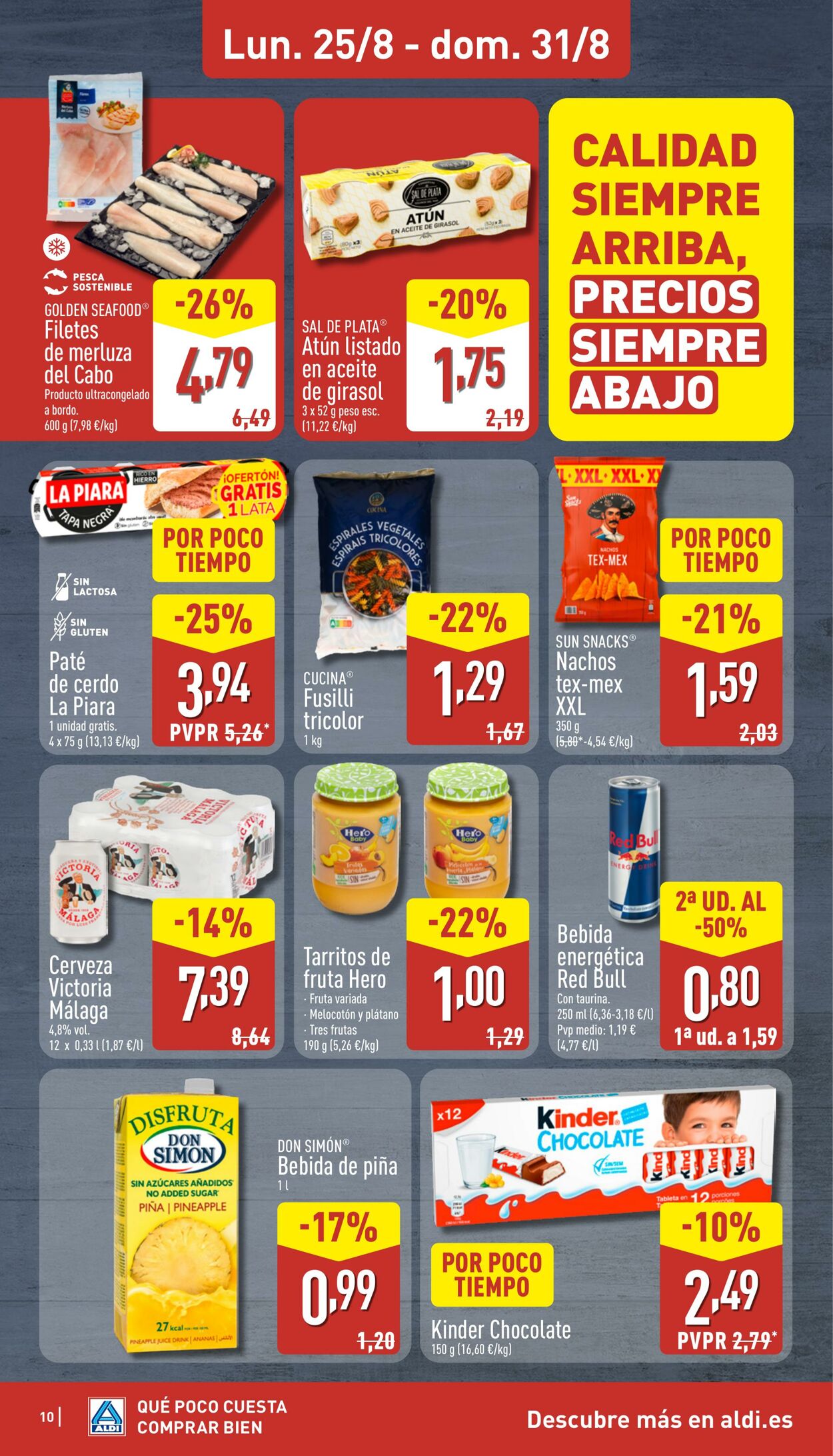 Folleto Aldi 25.08.2025 - 31.08.2025