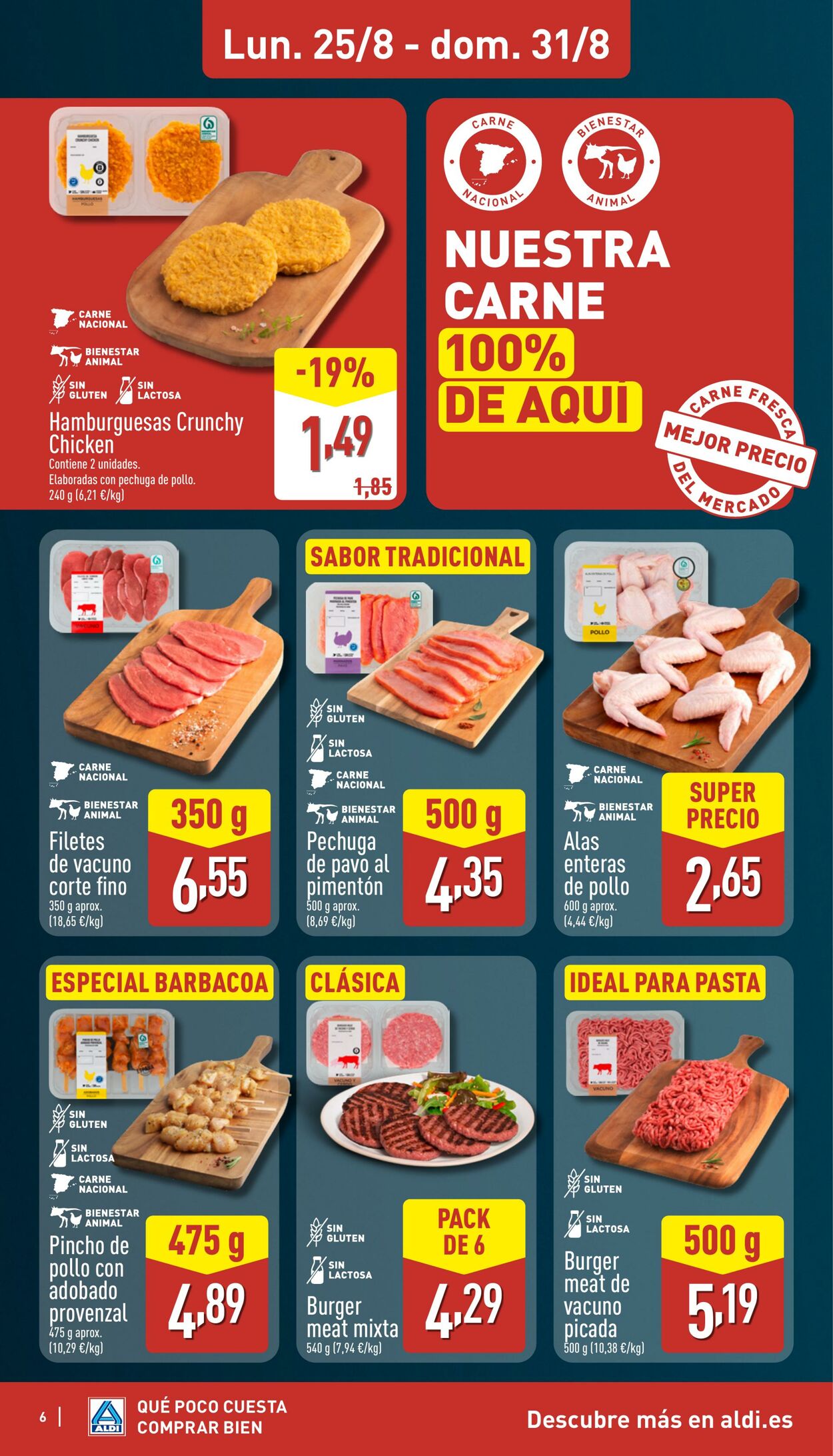 Folleto Aldi 25.08.2025 - 31.08.2025