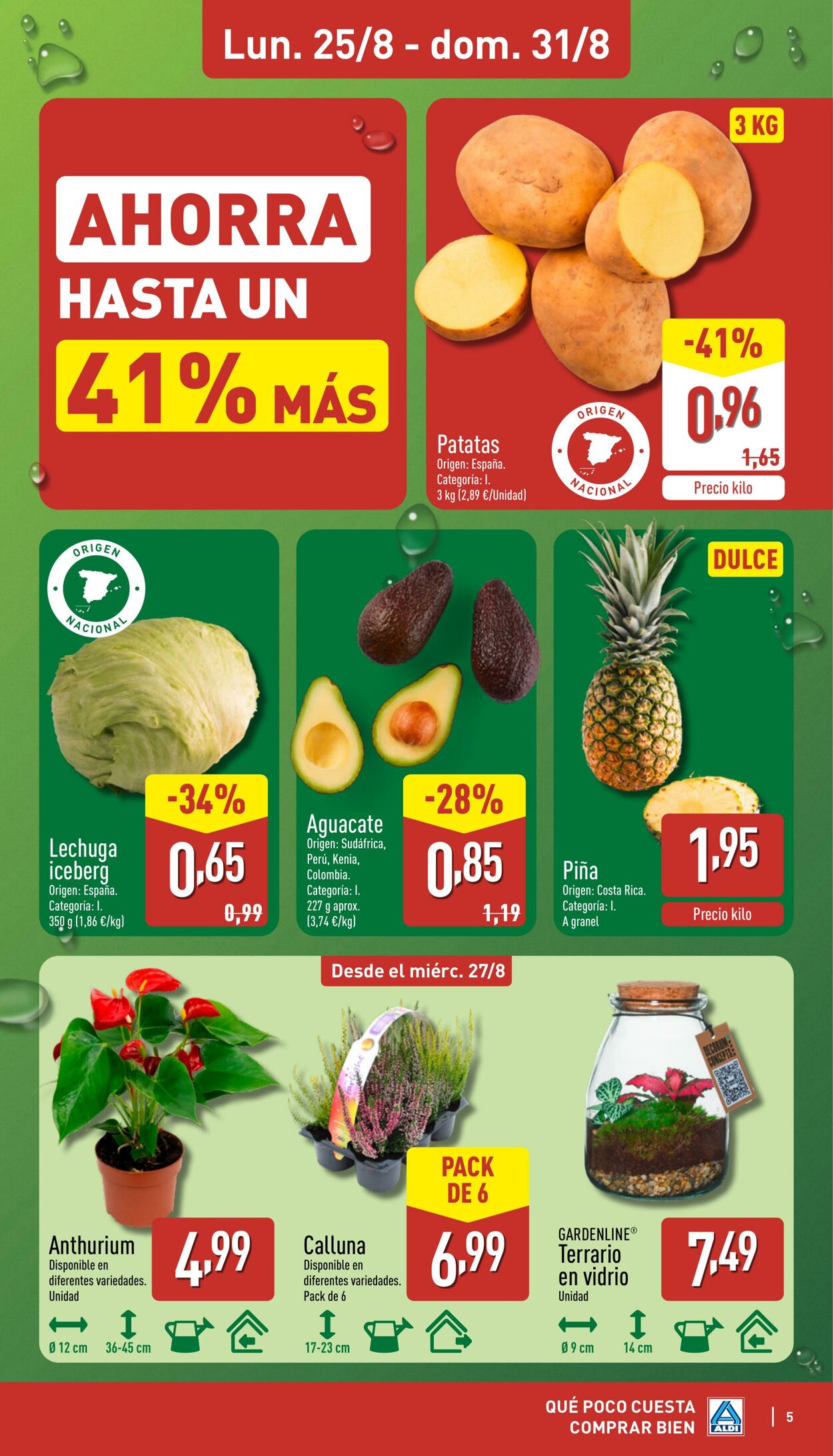 Folleto Aldi 25.08.2025 - 31.08.2025