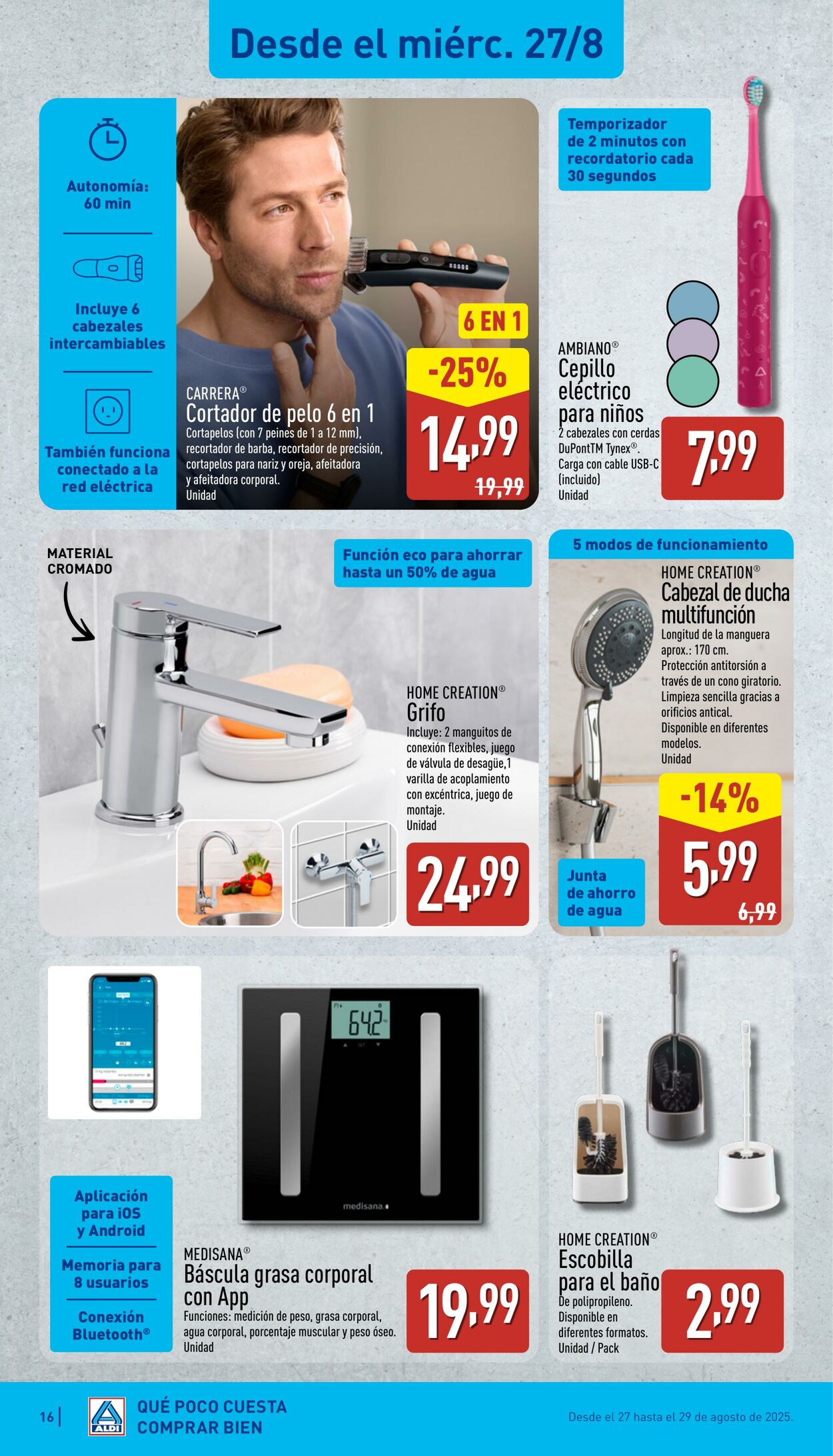 Folleto Aldi 25.08.2025 - 31.08.2025