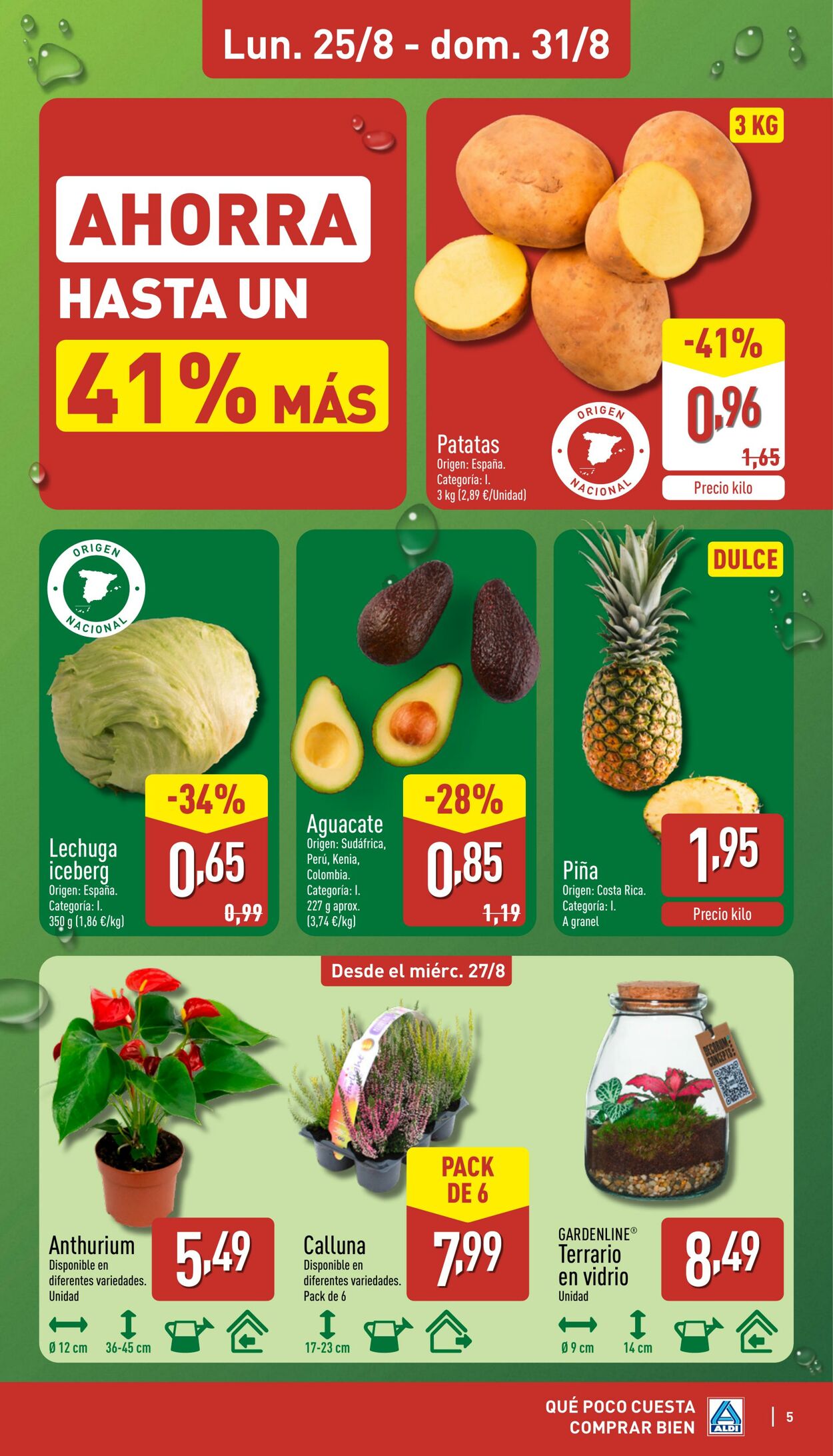 Folleto Aldi 25.08.2025 - 31.08.2025