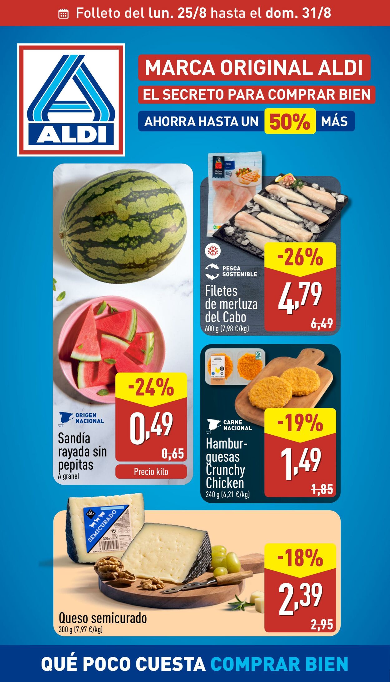Folleto Aldi 25.08.2025 - 31.08.2025