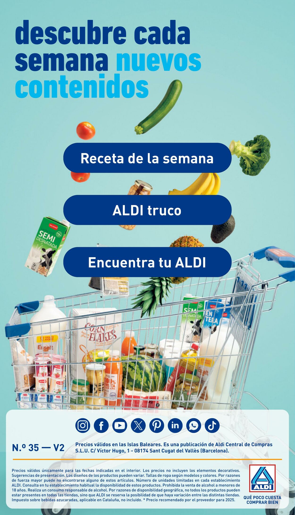 Folleto Aldi 25.08.2025 - 31.08.2025