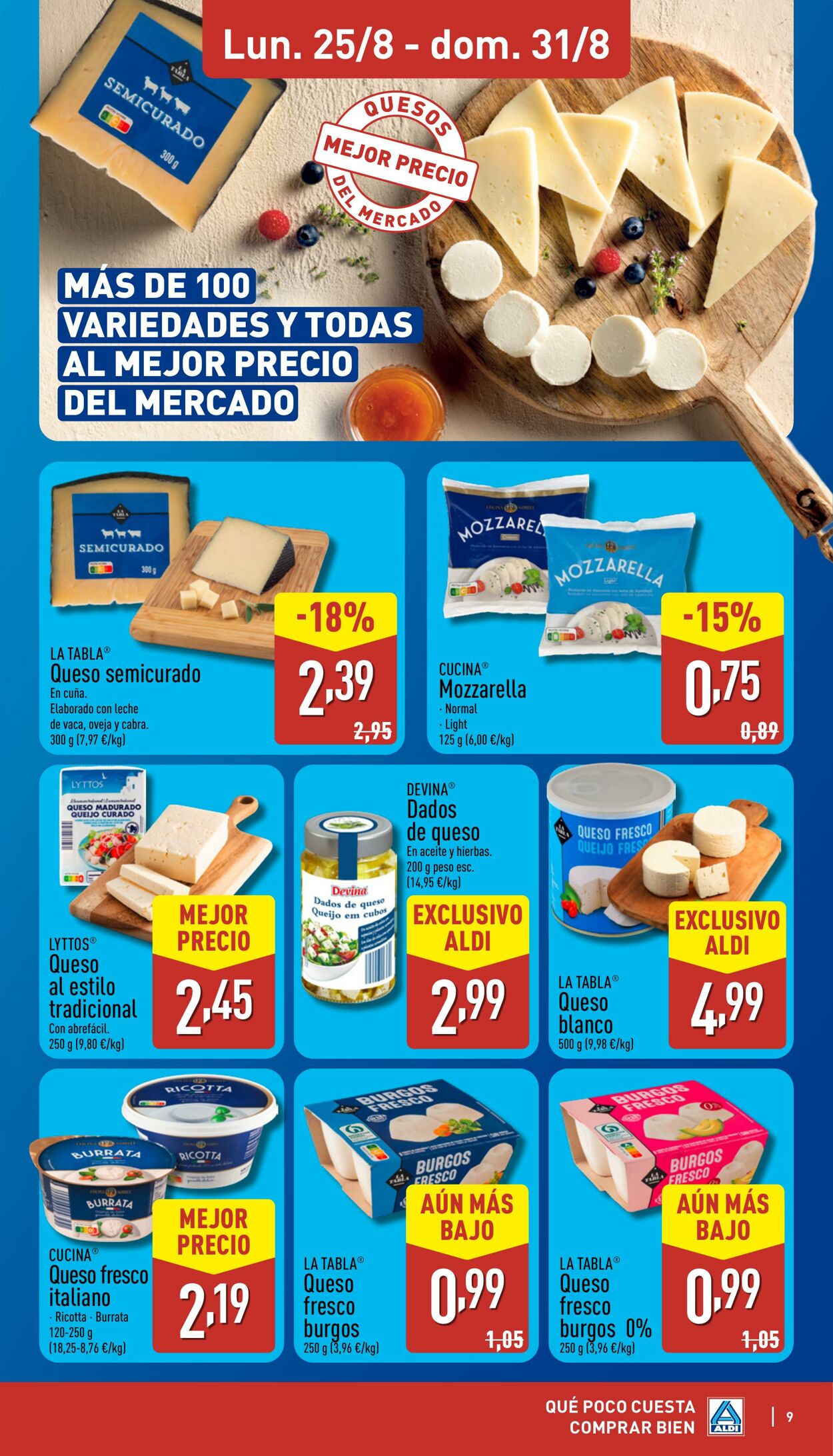 Folleto Aldi 25.08.2025 - 31.08.2025
