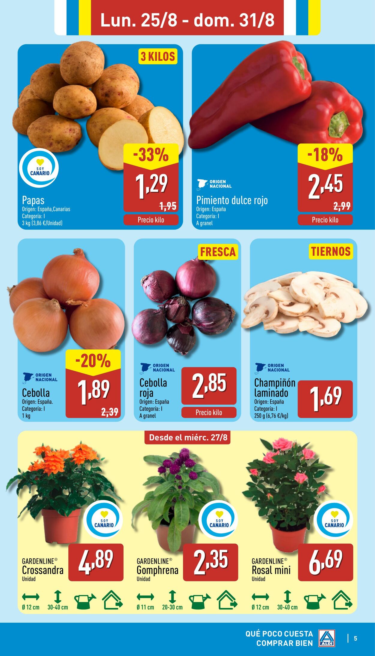 Folleto Aldi 25.08.2025 - 31.08.2025