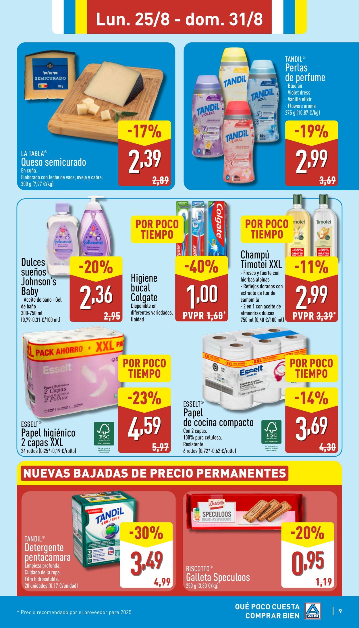 Folleto Aldi 25.08.2025 - 31.08.2025