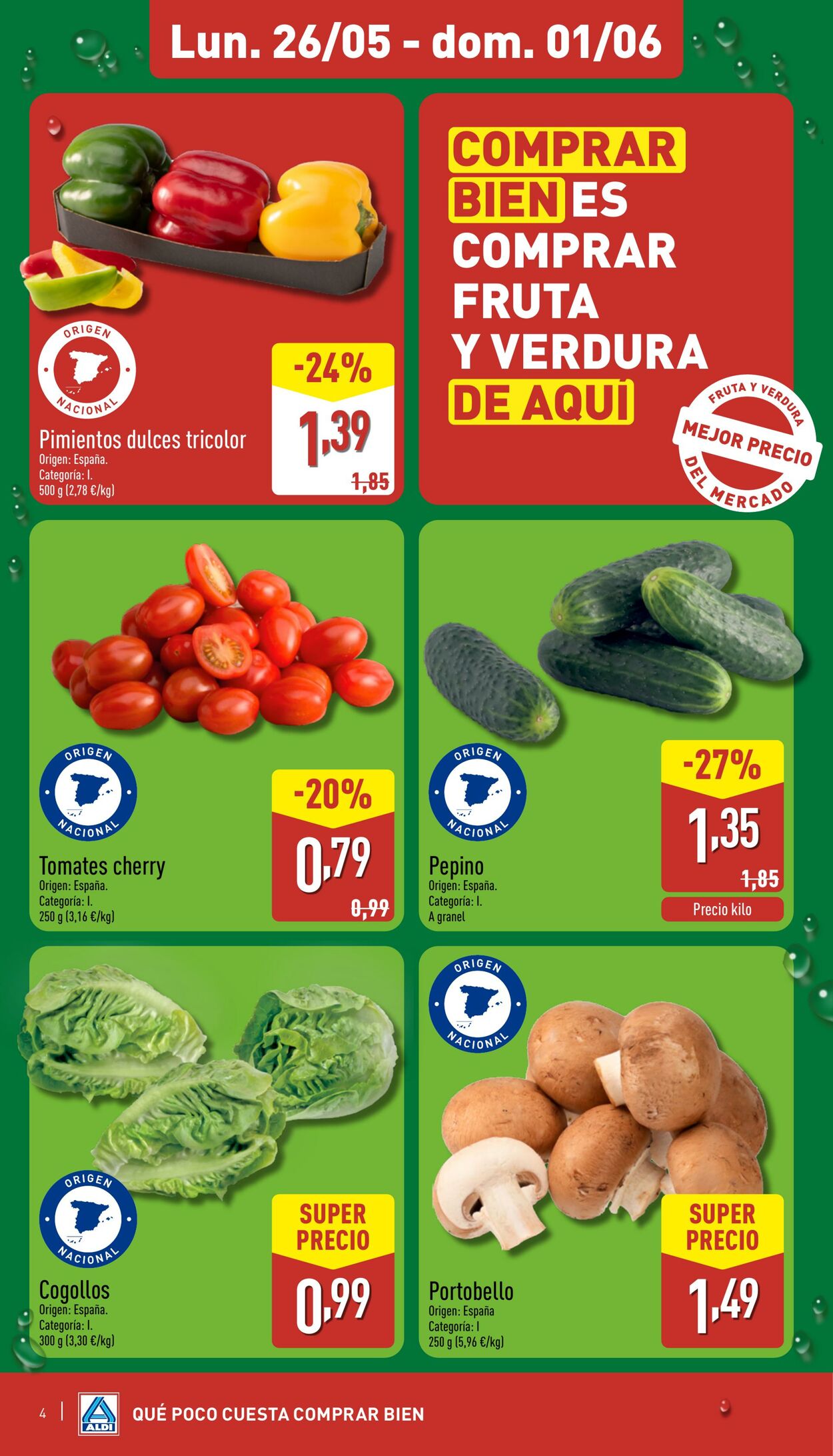 Folleto Aldi 26.05.2025 - 01.06.2025
