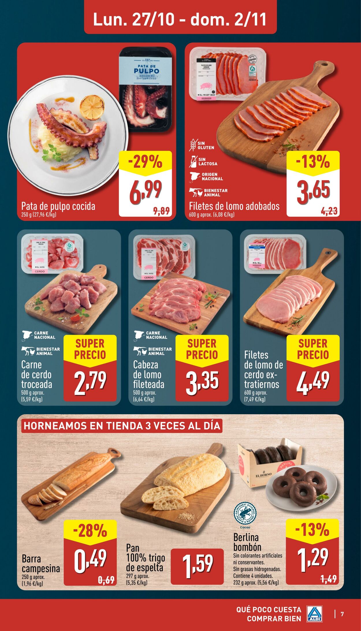 Folleto Aldi 27.10.2025 - 02.11.2025