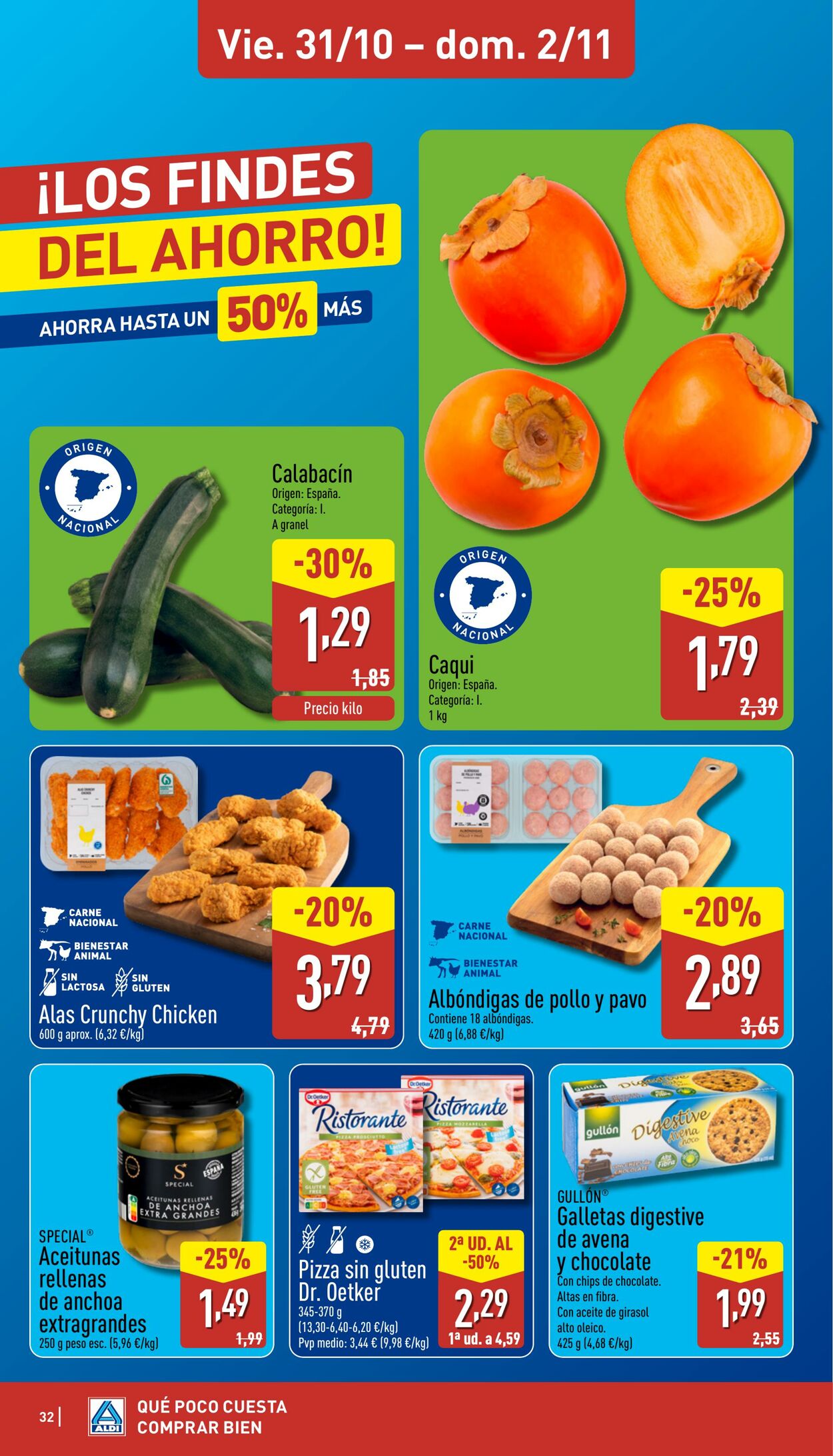 Folleto Aldi 27.10.2025 - 02.11.2025