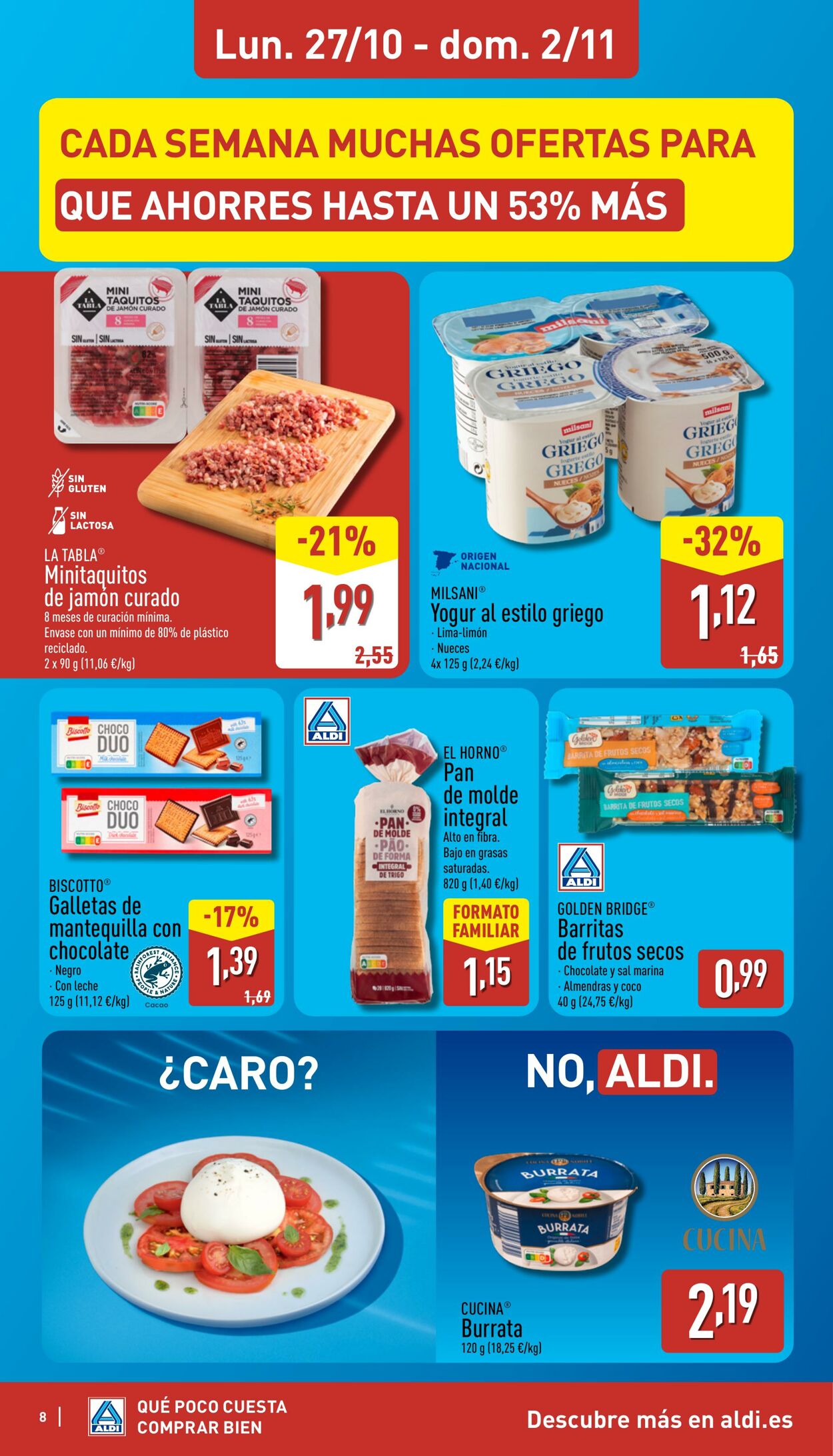 Folleto Aldi 27.10.2025 - 02.11.2025