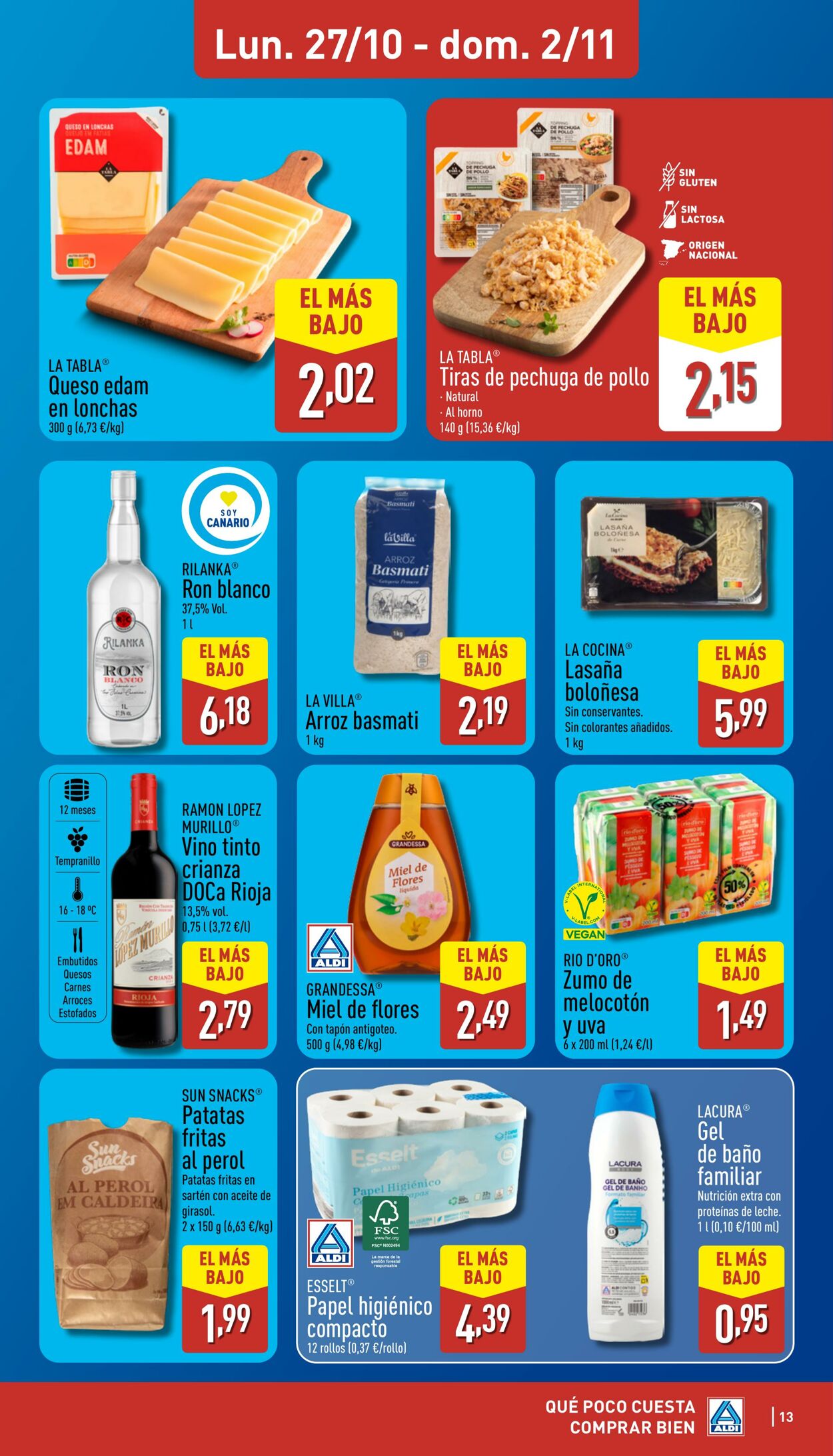 Folleto Aldi 27.10.2025 - 02.11.2025