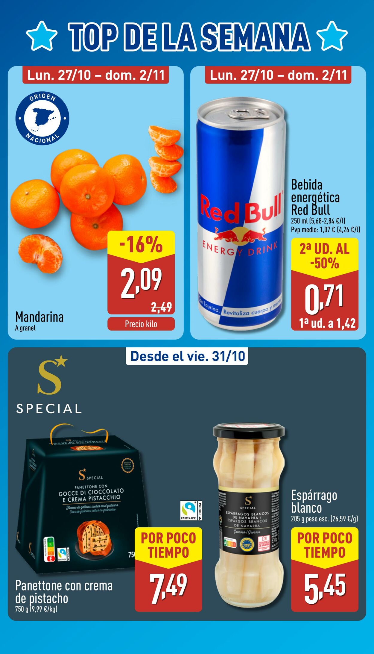 Folleto Aldi 27.10.2025 - 02.11.2025