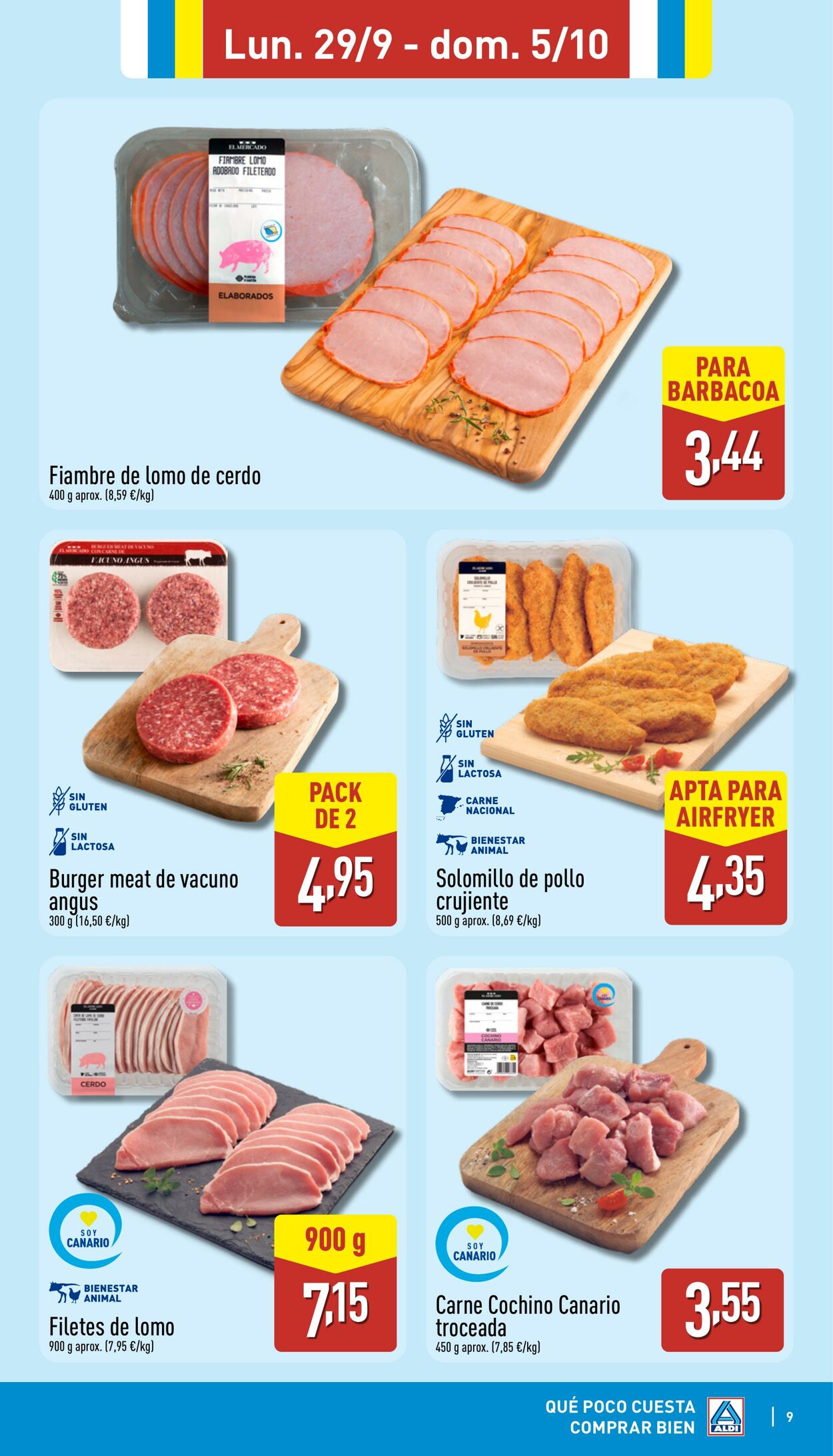 Folleto Aldi 29.09.2025 - 05.10.2025