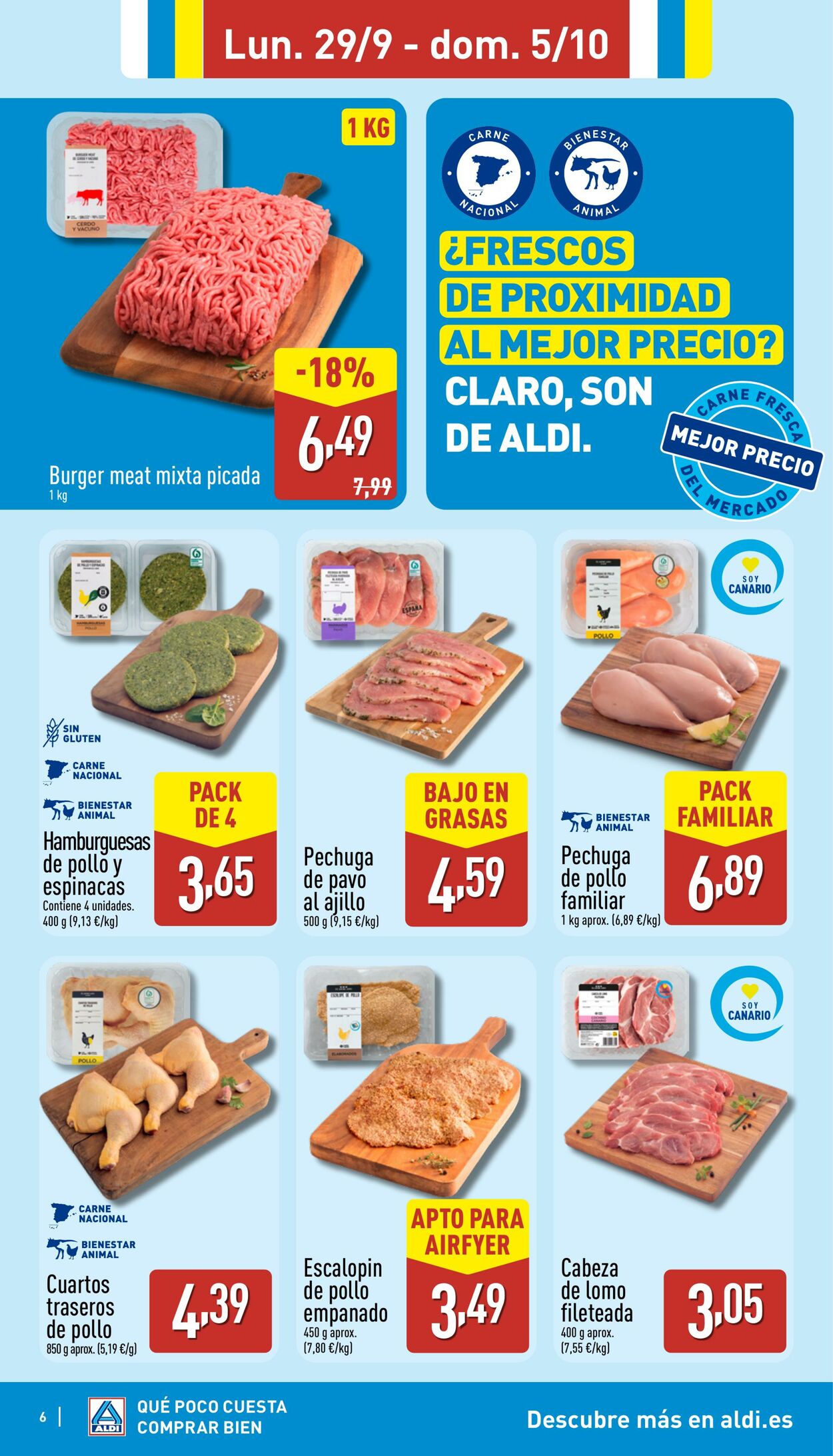 Folleto Aldi 29.09.2025 - 05.10.2025