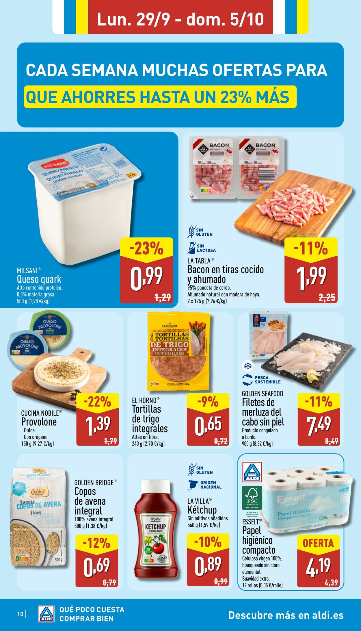 Folleto Aldi 29.09.2025 - 05.10.2025