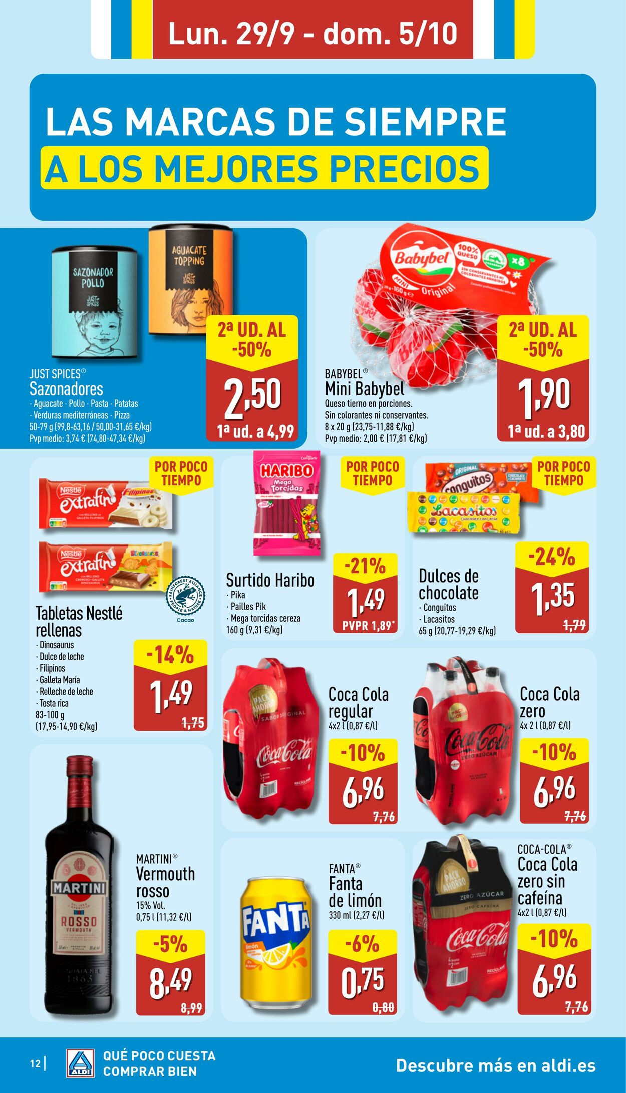 Folleto Aldi 29.09.2025 - 05.10.2025