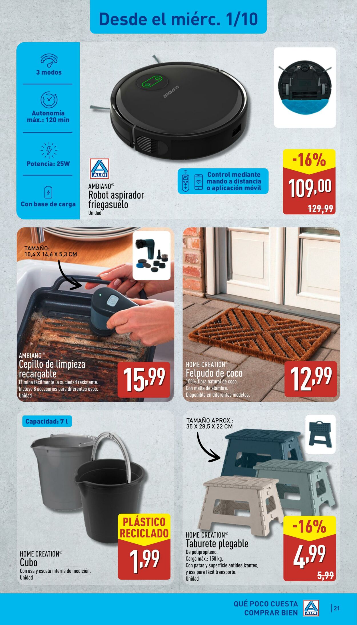 Folleto Aldi 29.09.2025 - 05.10.2025