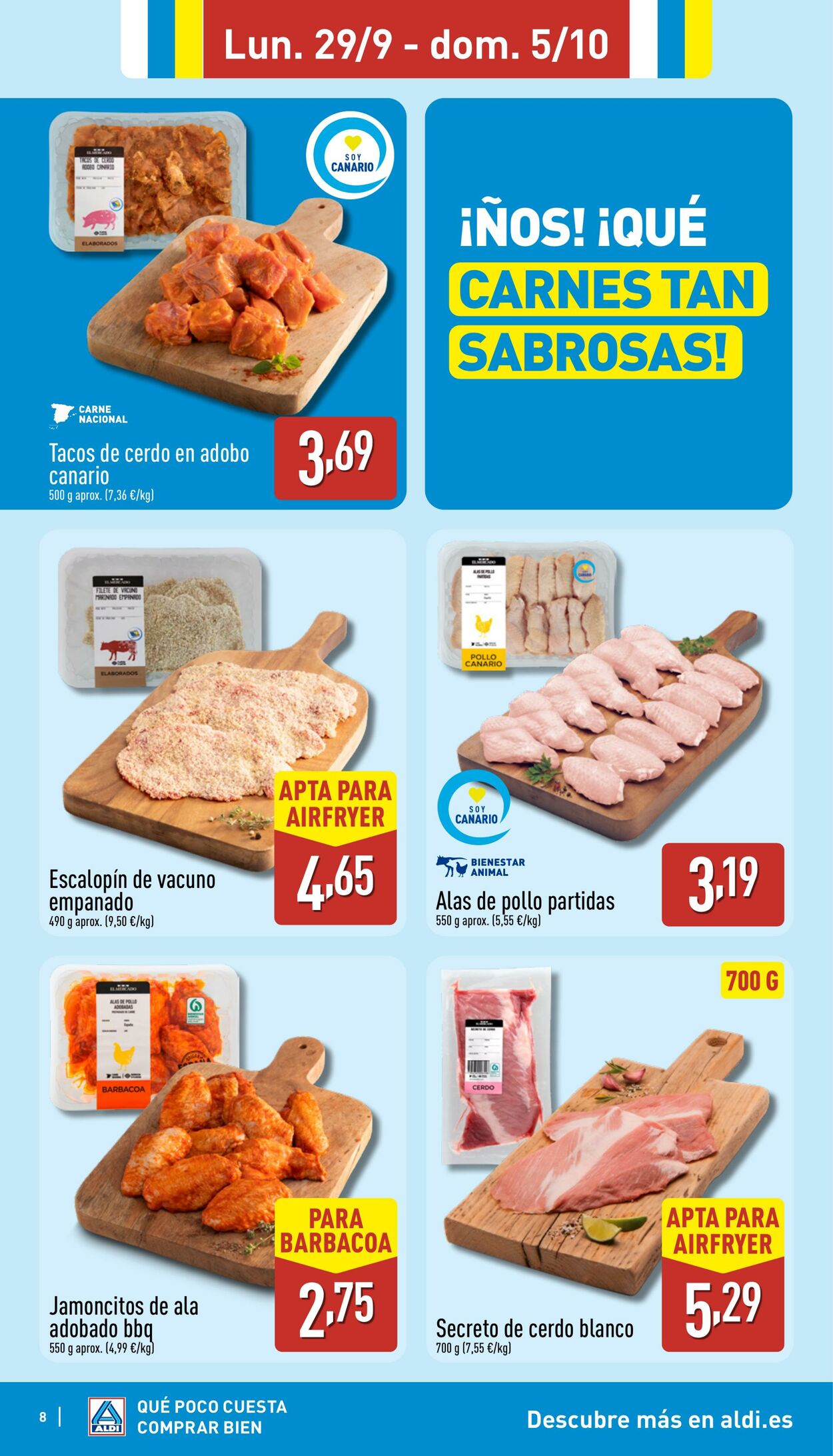 Folleto Aldi 29.09.2025 - 05.10.2025