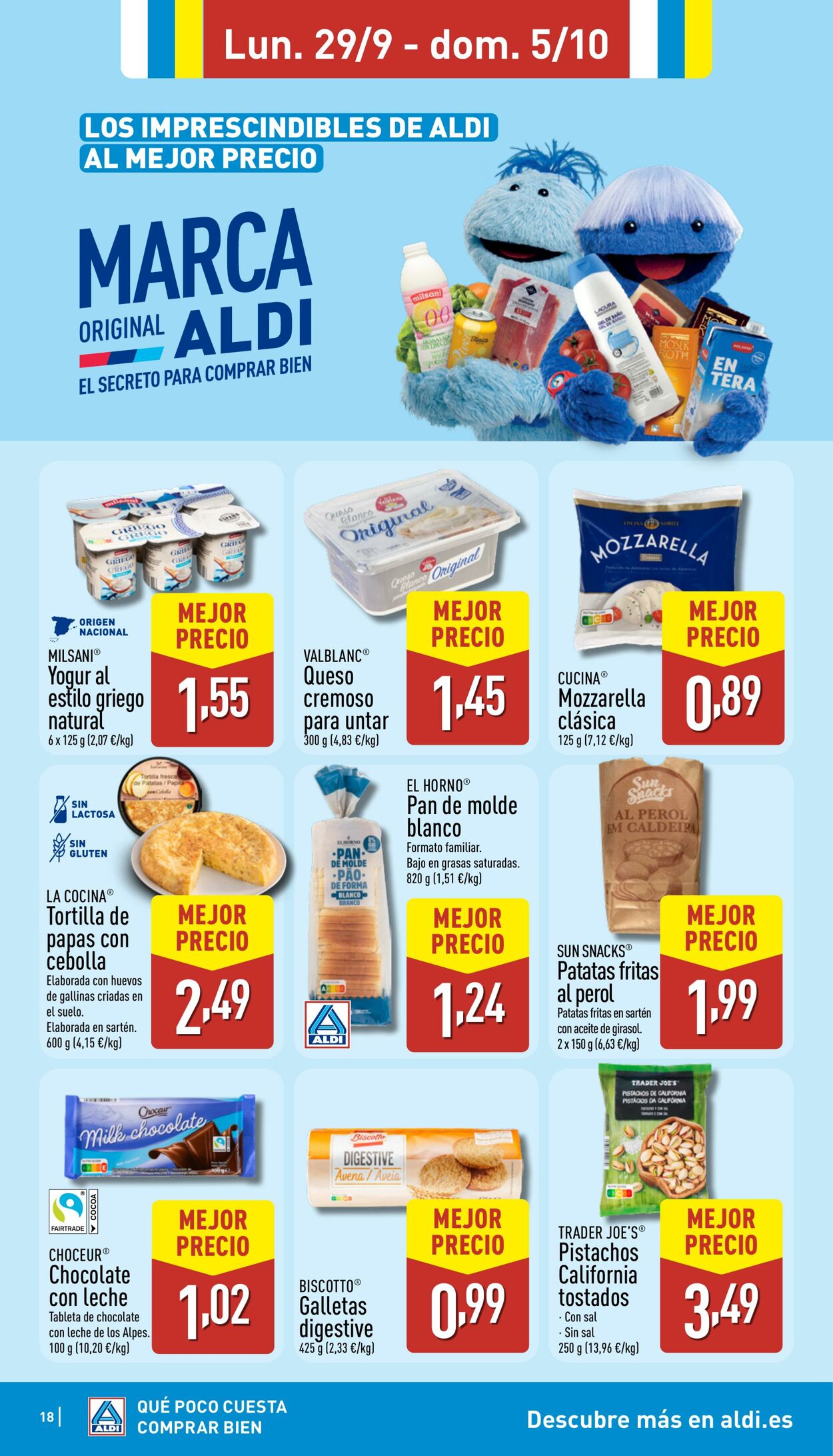 Folleto Aldi 29.09.2025 - 05.10.2025