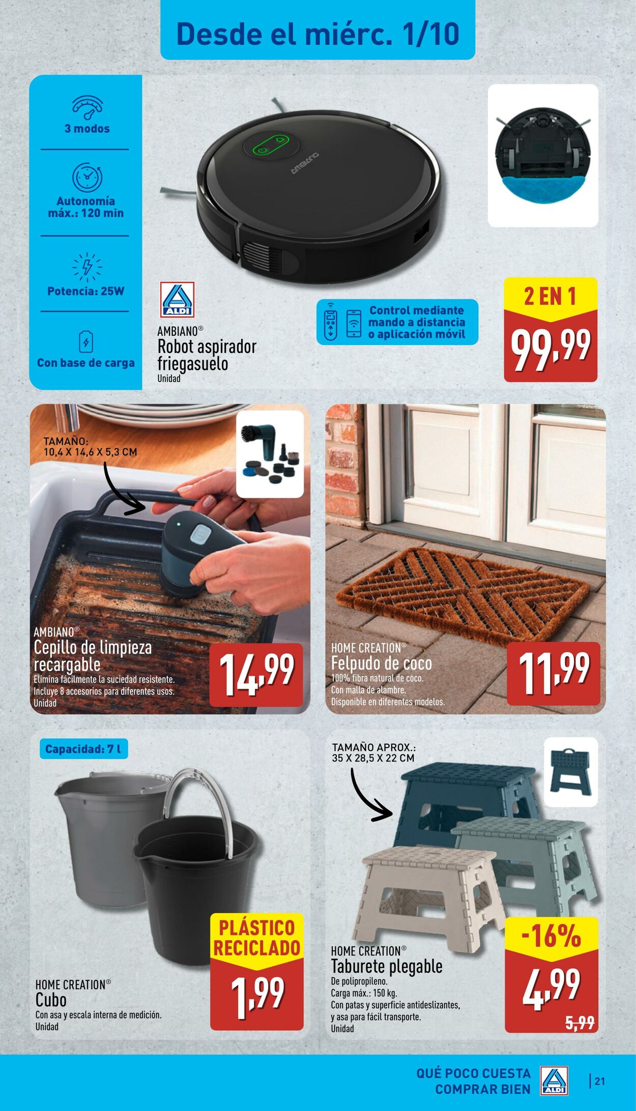 Folleto Aldi 29.09.2025 - 05.10.2025