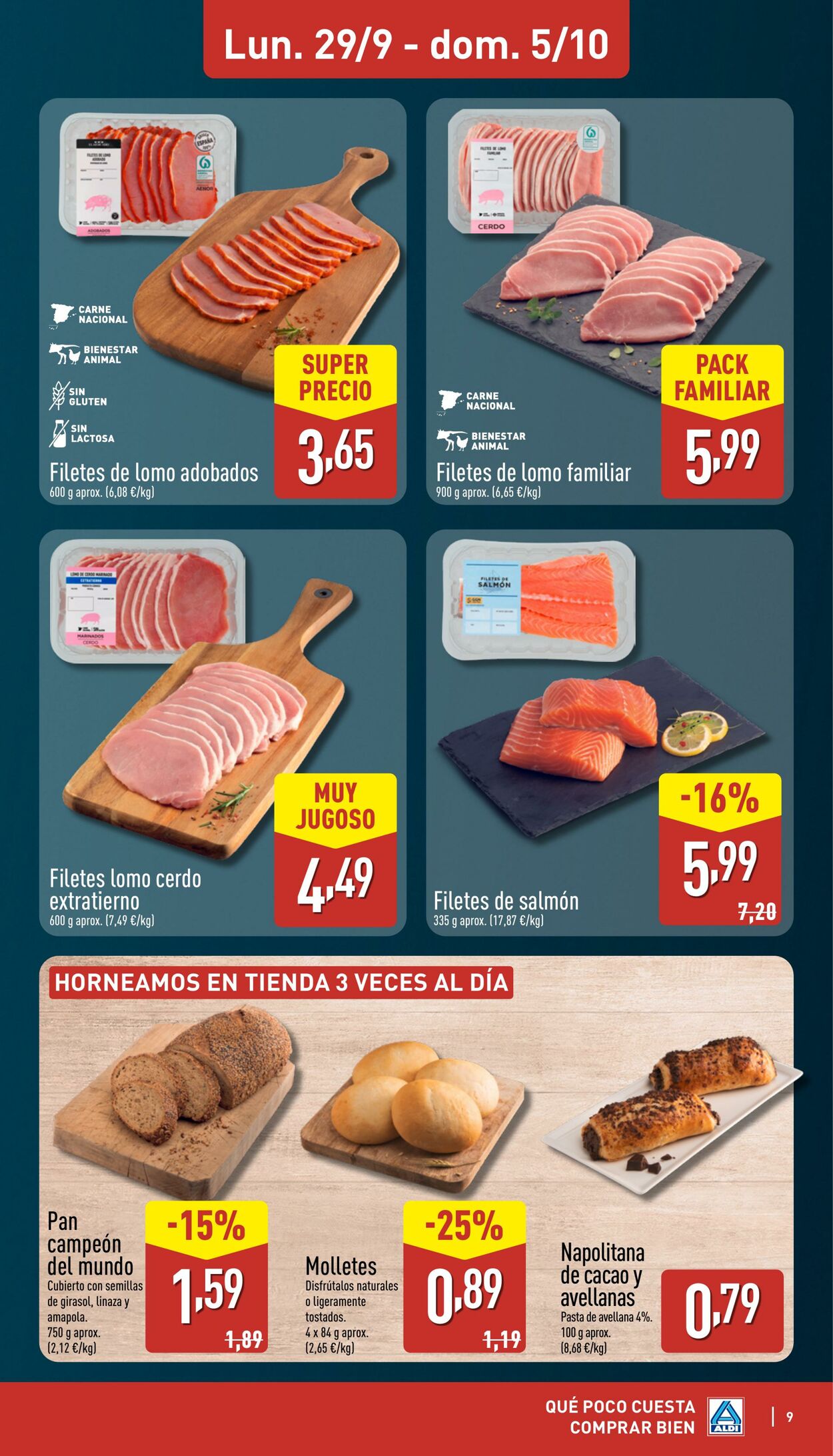 Folleto Aldi 29.09.2025 - 05.10.2025