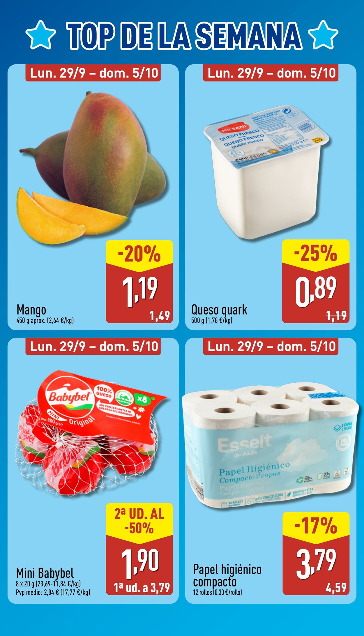 Folleto Aldi 29.09.2025 - 05.10.2025