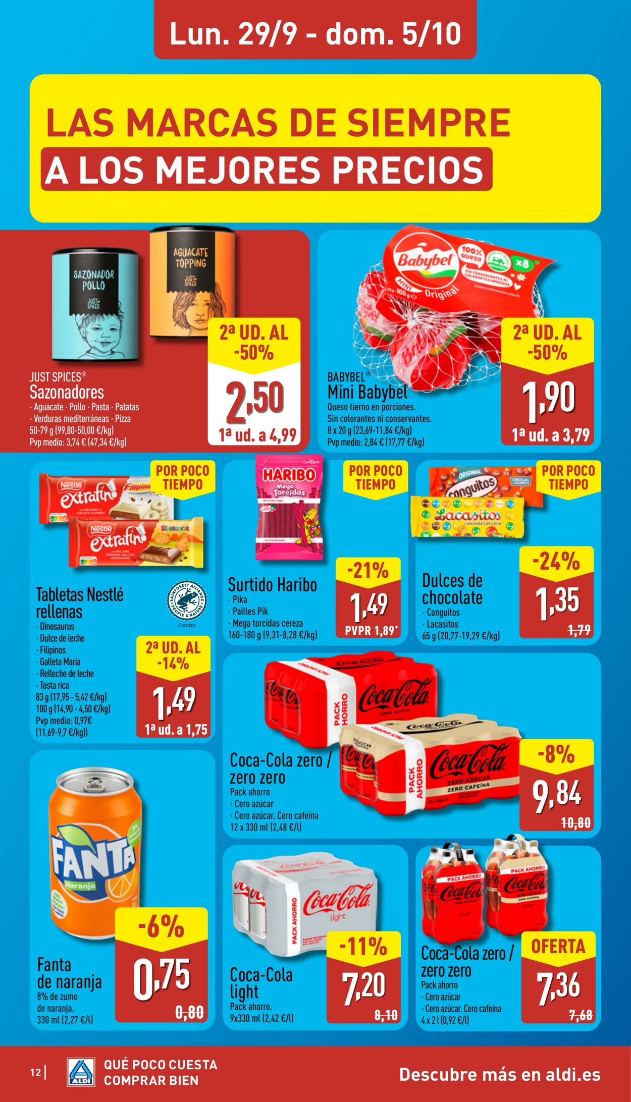 Folleto Aldi 29.09.2025 - 05.10.2025