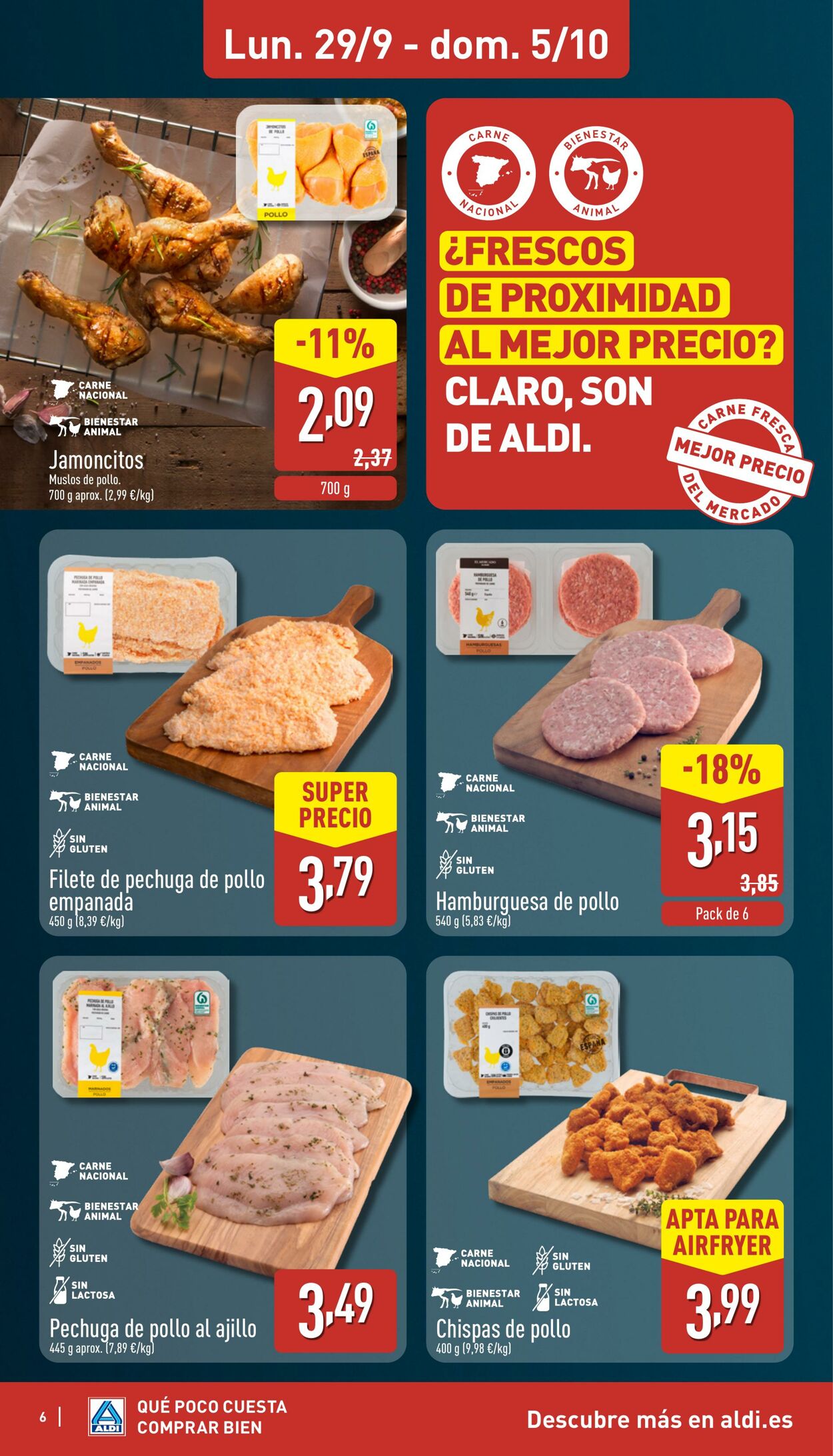 Folleto Aldi 29.09.2025 - 05.10.2025