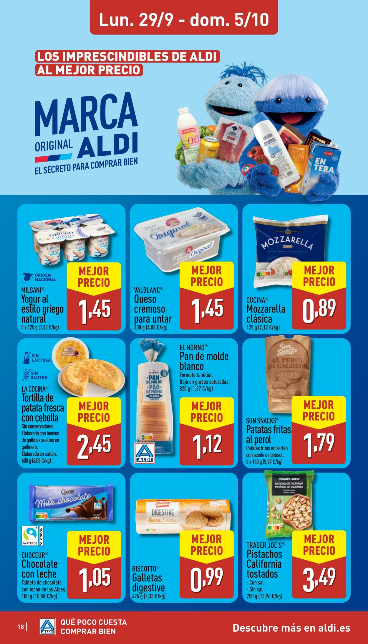 Folleto Aldi 29.09.2025 - 05.10.2025