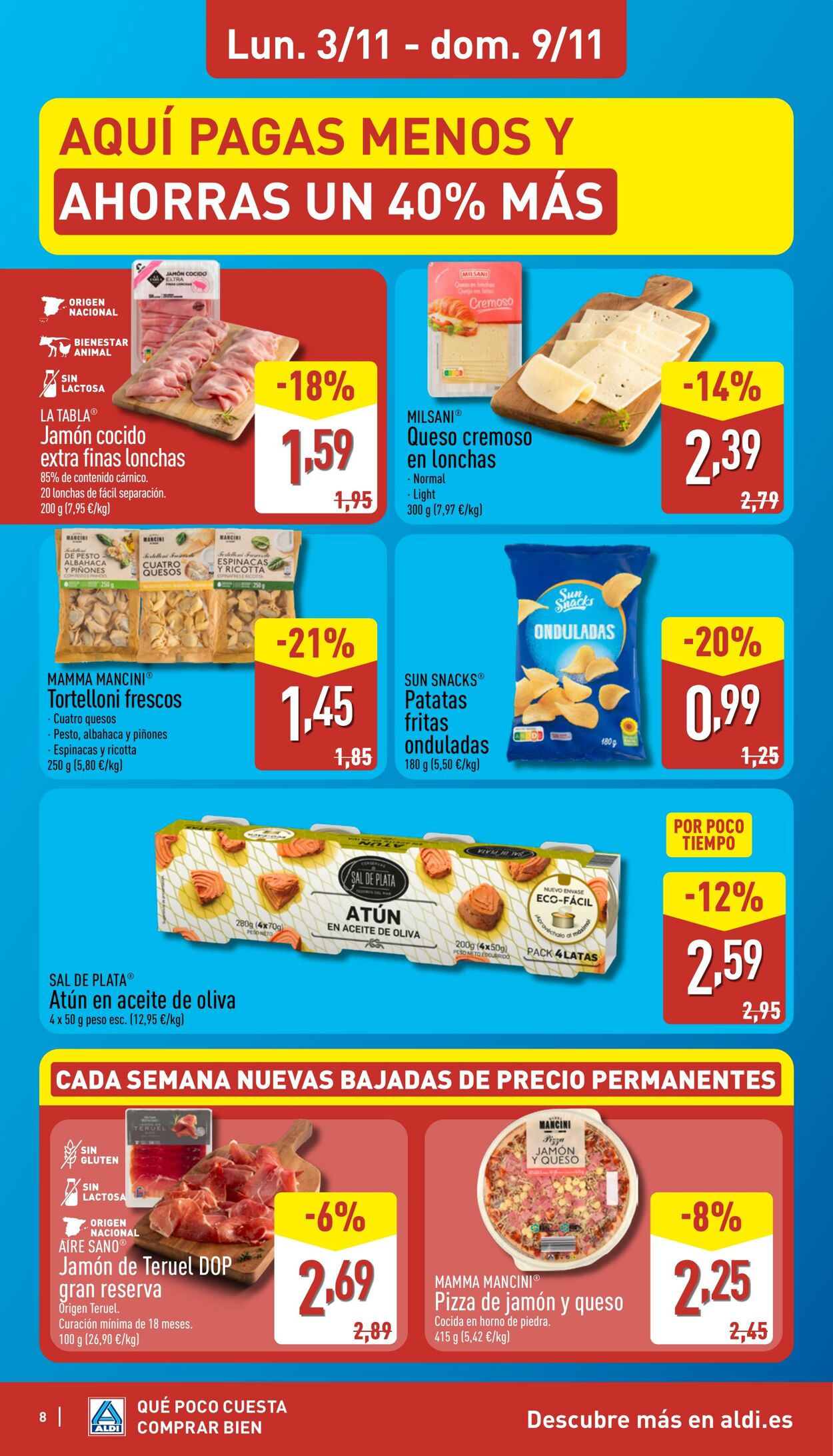 Folleto Aldi 03.11.2025 - 09.11.2025