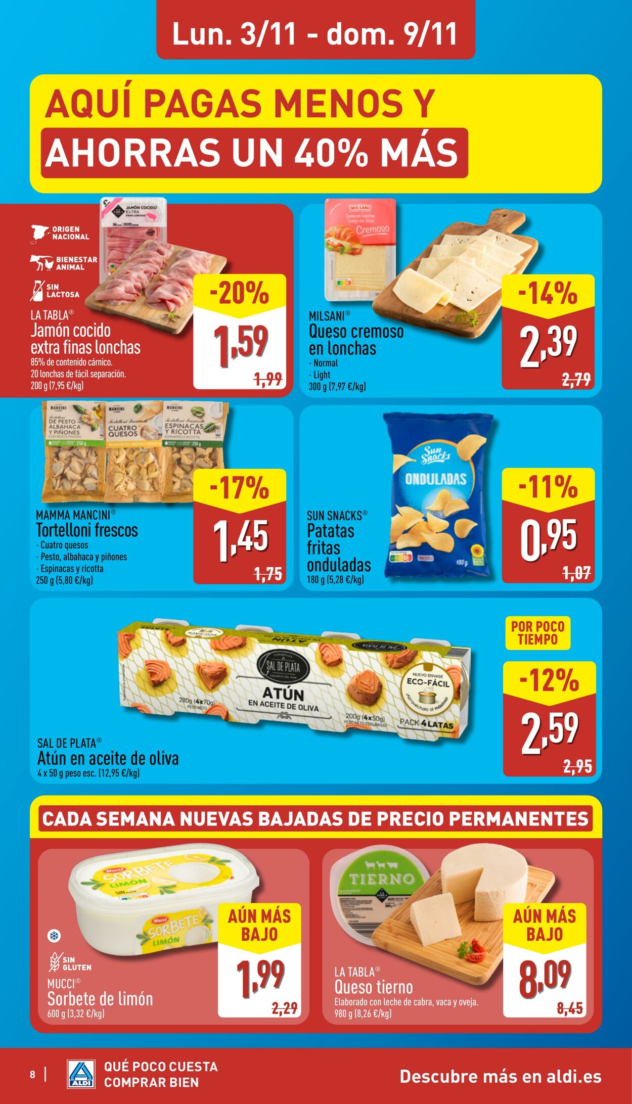 Folleto Aldi 03.11.2025 - 09.11.2025